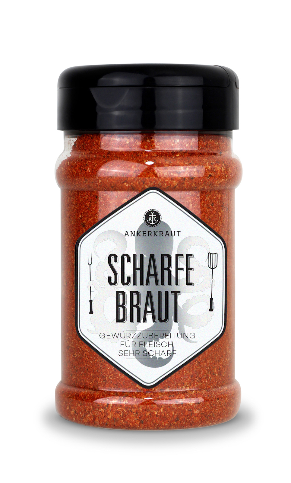 Ankerkraut Scharfe Braut Gewürzmischung im Streuer 165 g Fleischgewürz scharf Ankerkraut Scharfe Braut Gewürzmischung im Streuer 165 g Fleischgewürz scharf