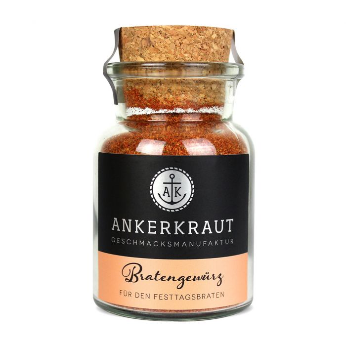 Ankerkraut Bratengewürz Gewürzmischung Gewürzzubereitung im Korkenglas 90 g Ankerkraut Bratengewürz Gewürzmischung Gewürzzubereitung im Korkenglas 90 g