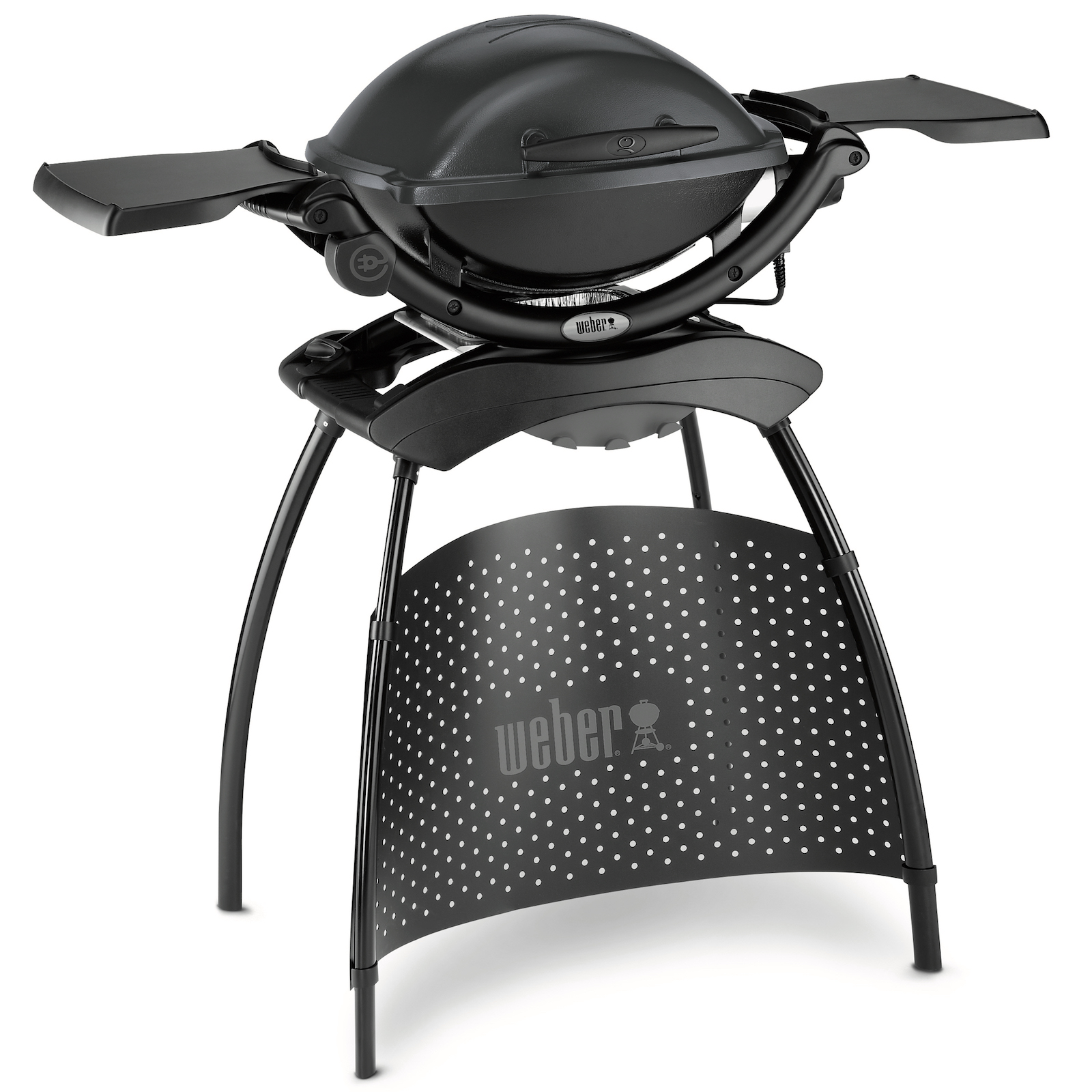 Bedienungsanleitung Weber Elektrogrill Q 1400 Stand Dark Grey mit Seitentischen