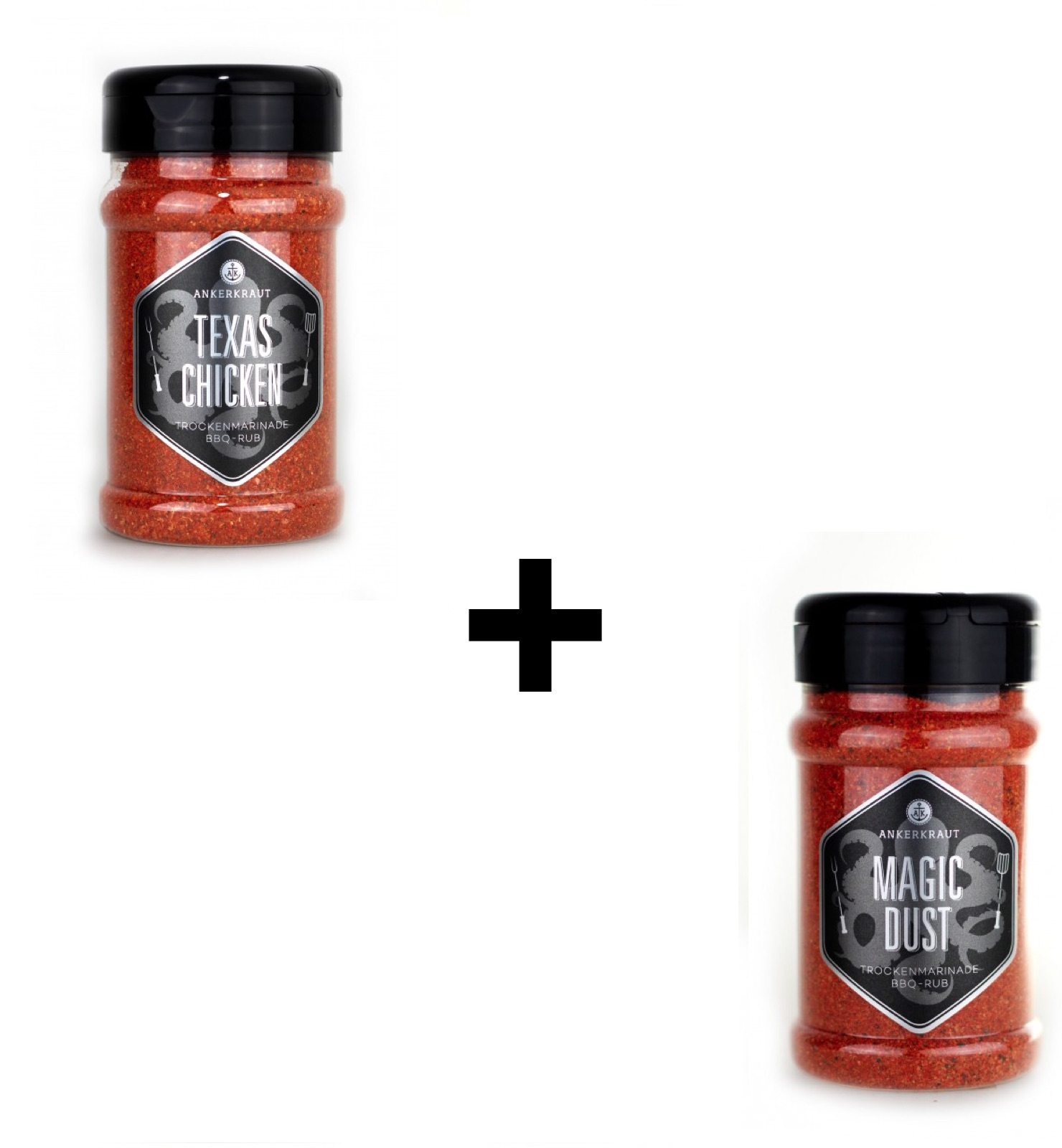 Ankerkraut 2er BBQ Rub Marinaden Set für Geflügel Ankerkraut 2er BBQ Rub Marinaden Set für Geflügel