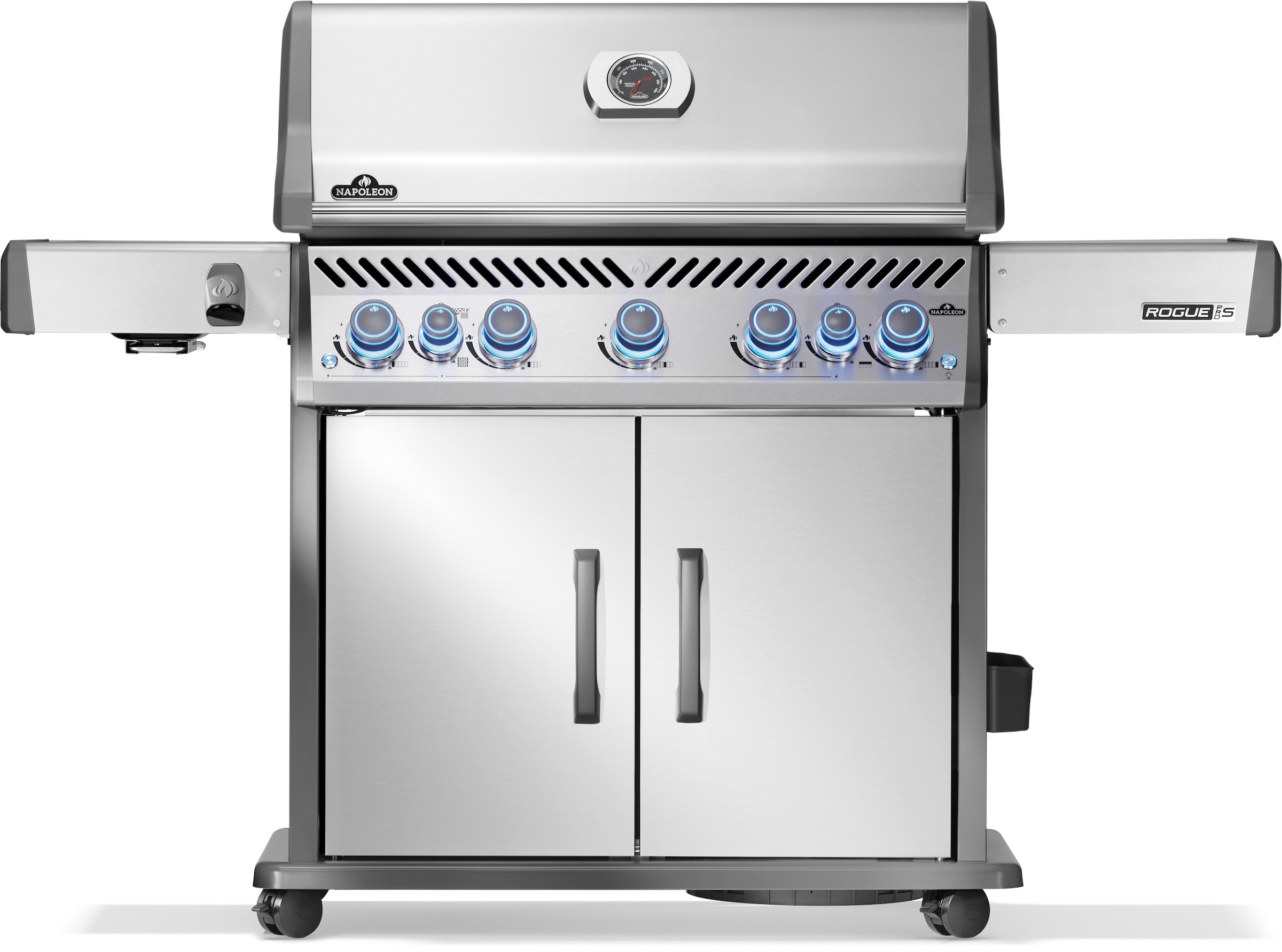 Napoleon Rogue PRO-S 625 Edelstahl Gasgrill mit SIZZLE ZONE & Edelstahl Rosten RPS625RSIBPSS-2-DE Napoleon Rogue PRO-S 625 Edelstahl Gasgrill mit SIZZLE ZONE & Edelstahl Rosten RPS625RSIBPSS-2-DE