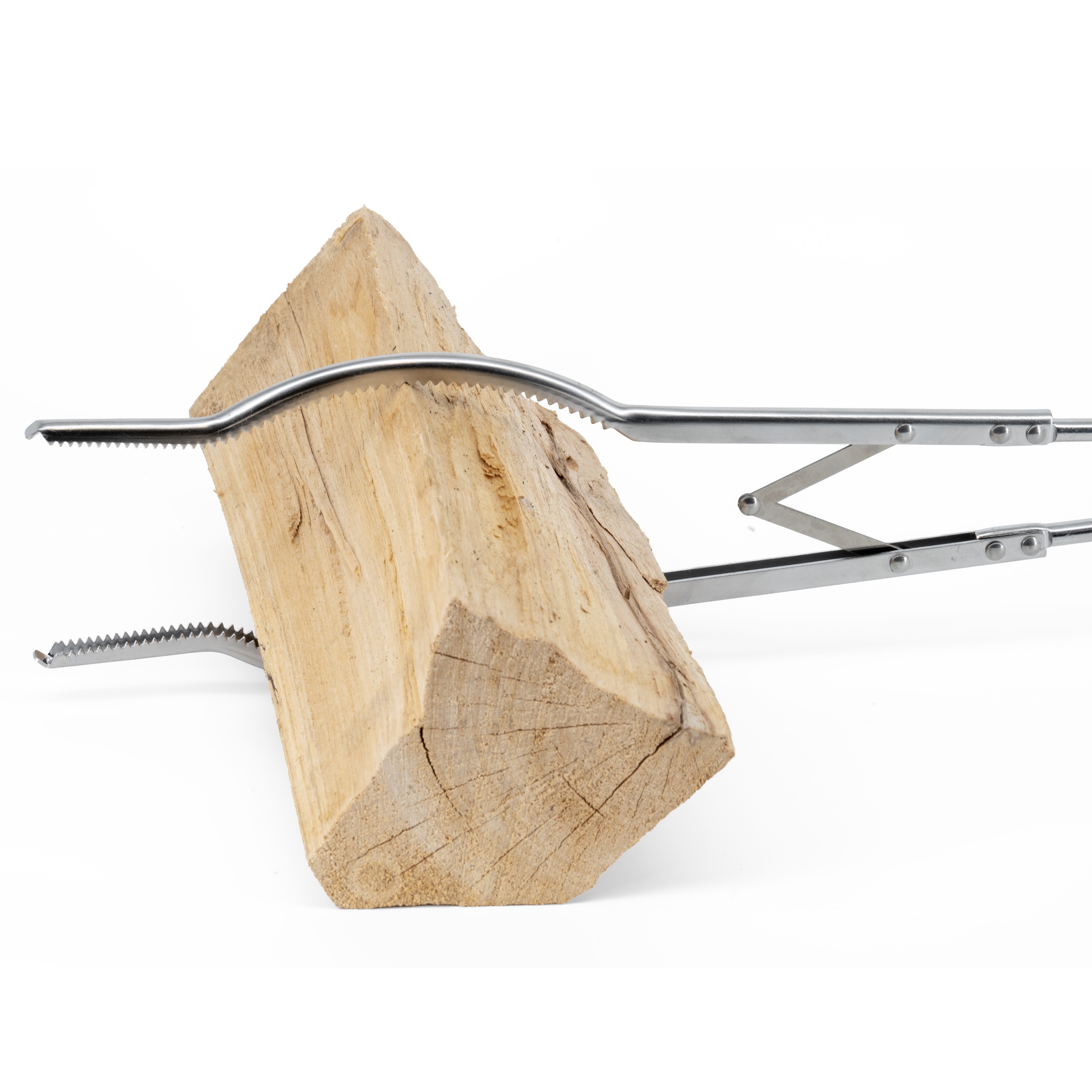 Petromax Lagerfeuerbesteck Grillzange und Schürhaken aus Edelstahl CFCUTLERY