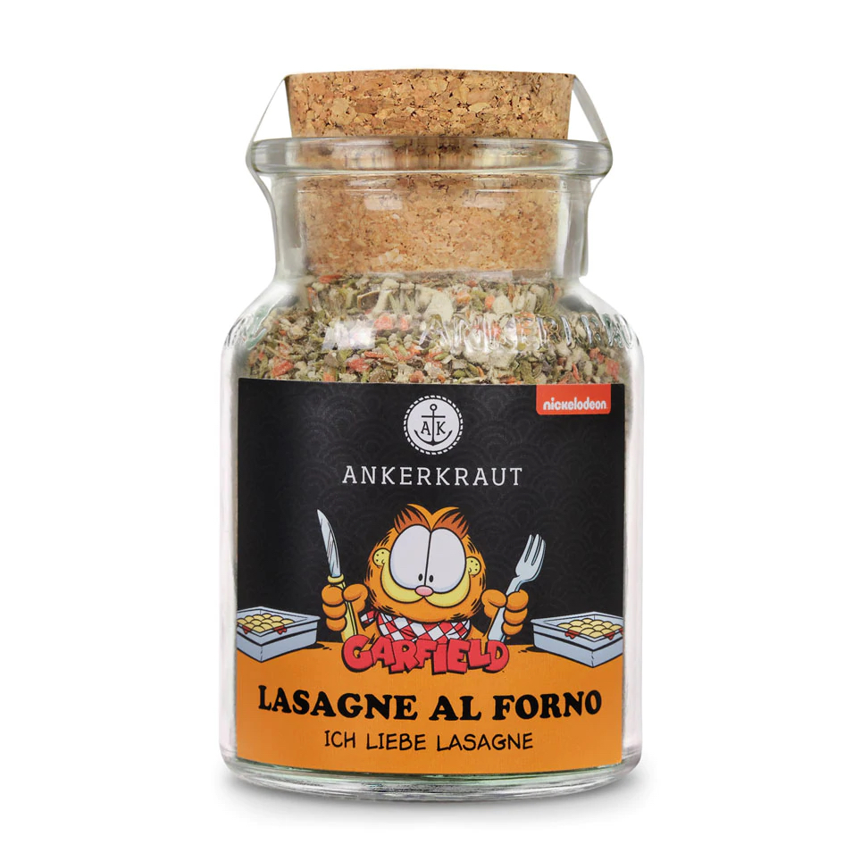 Ankerkraut Lasagne al Forno Gewürzzubereitung für Lasagne im Korkenglas 115 g Ankerkraut Lasagne al Forno Gewürzzubereitung für Lasagne im Korkenglas 115 g