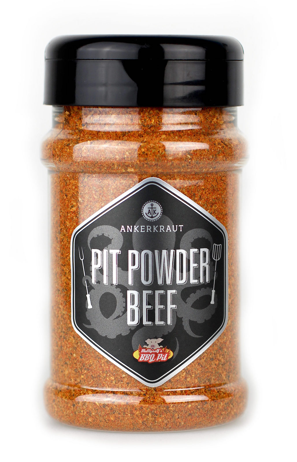 Ankerkraut Pit Powder Beef BBQ Rub 200 g Trockenmarinade Gewürzzubereitung