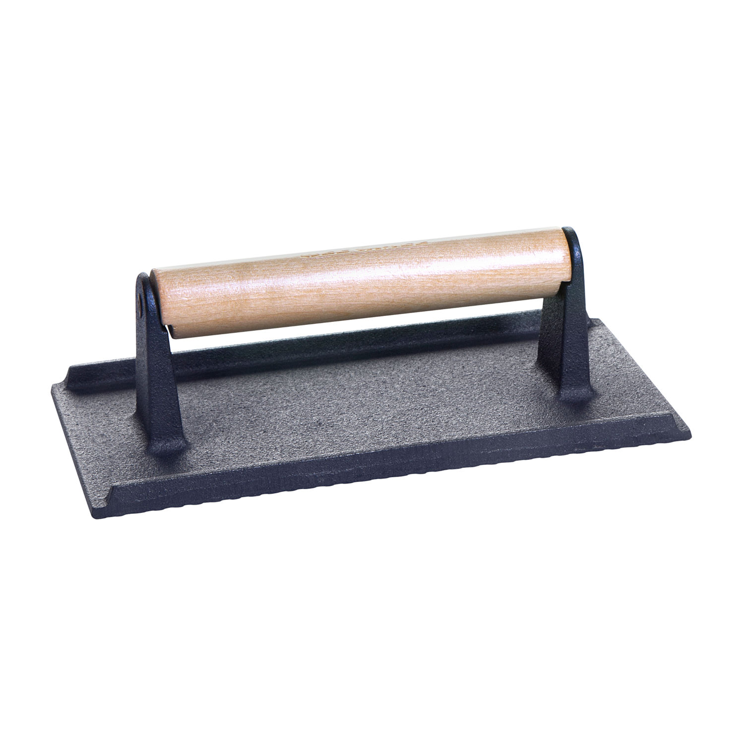 Gusseisenkuss® Fleisch- und Burgerpresse aus Gusseisen mit Holzgriff 21x11 cm Gusseisenkuss® Fleisch- und Burgerpresse aus Gusseisen mit Holzgriff 21x11 cm