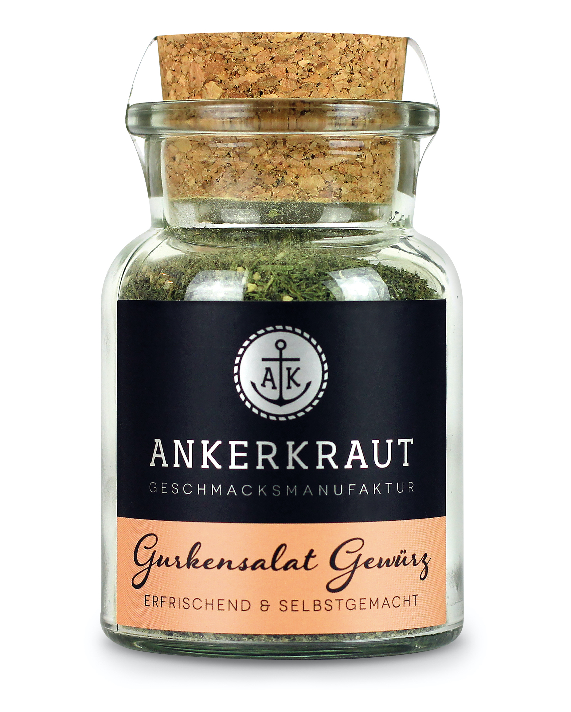 Ankerkraut Gurkensalat Gewürz Gewürzzubereitung Gewürzmischung im Korkenglas 60 g Ankerkraut Gurkensalat Gewürz Gewürzzubereitung Gewürzmischung im Korkenglas 60 g