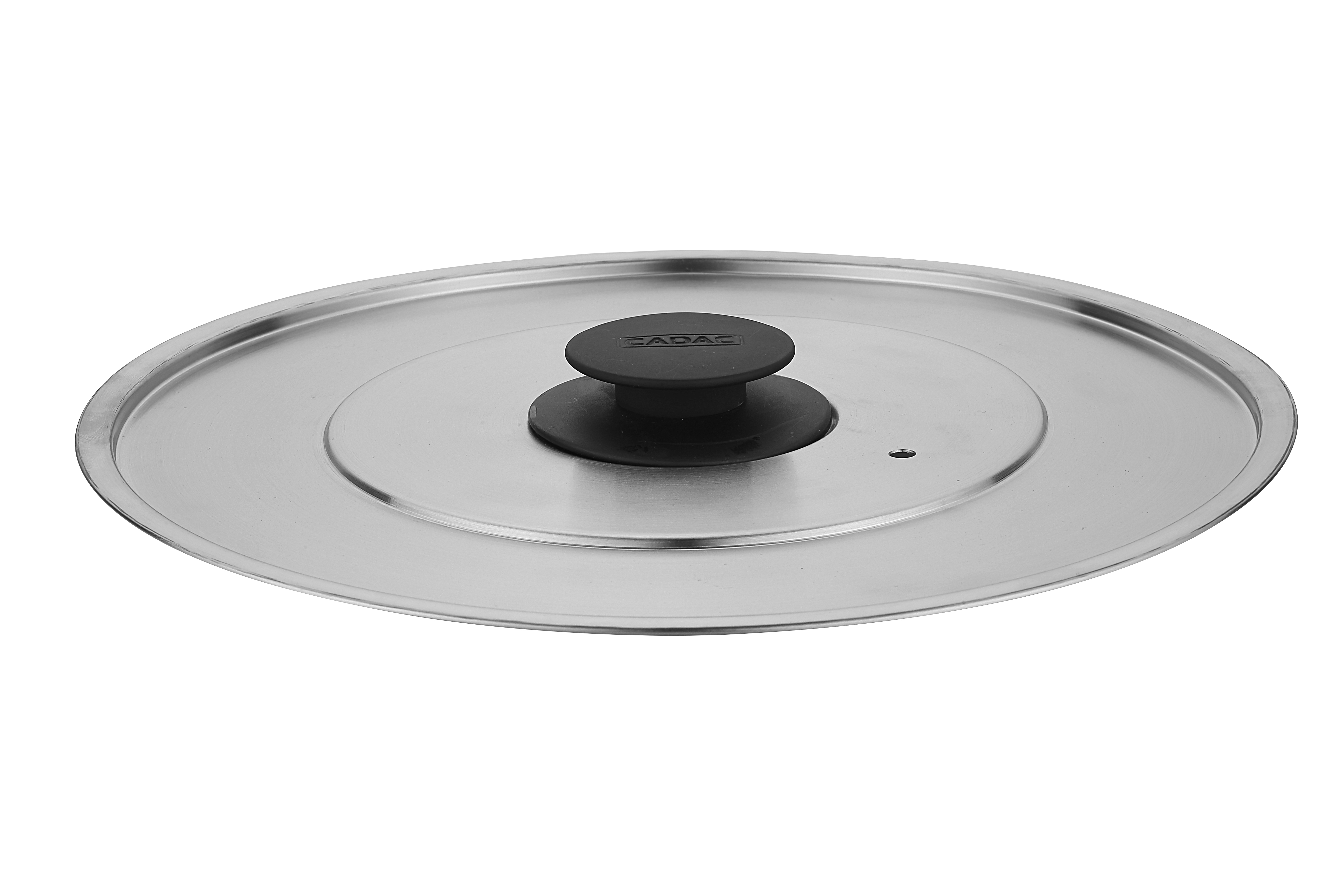 Cadac Edelstahldeckel für Safari Chef 30 Wokpfanne und für Paella Pfanne 30 6540-700