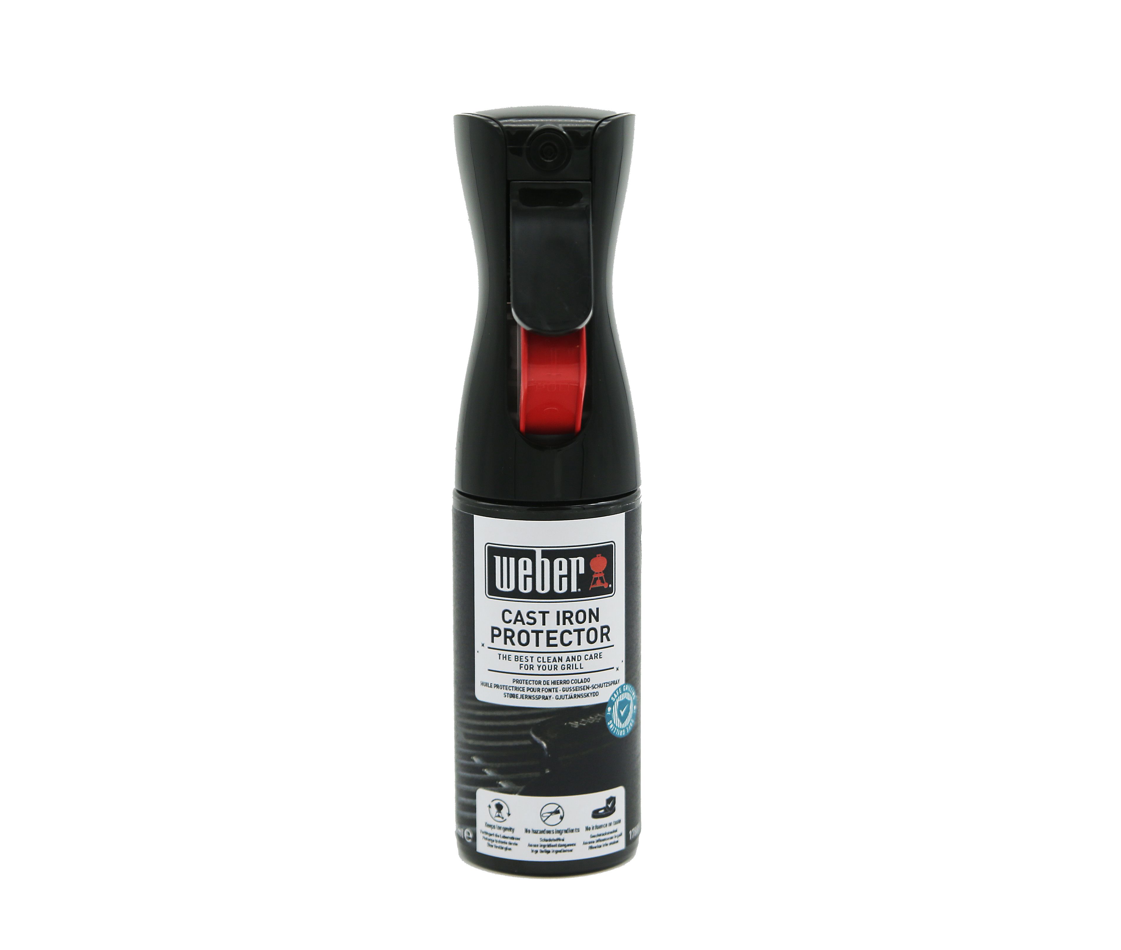 Weber Gusseisen - Schutzspray 200 ml für Grillroste und Zubehör aus Gusseisen Weber Gusseisen - Schutzspray 200 ml für Grillroste und Zubehör aus Gusseisen