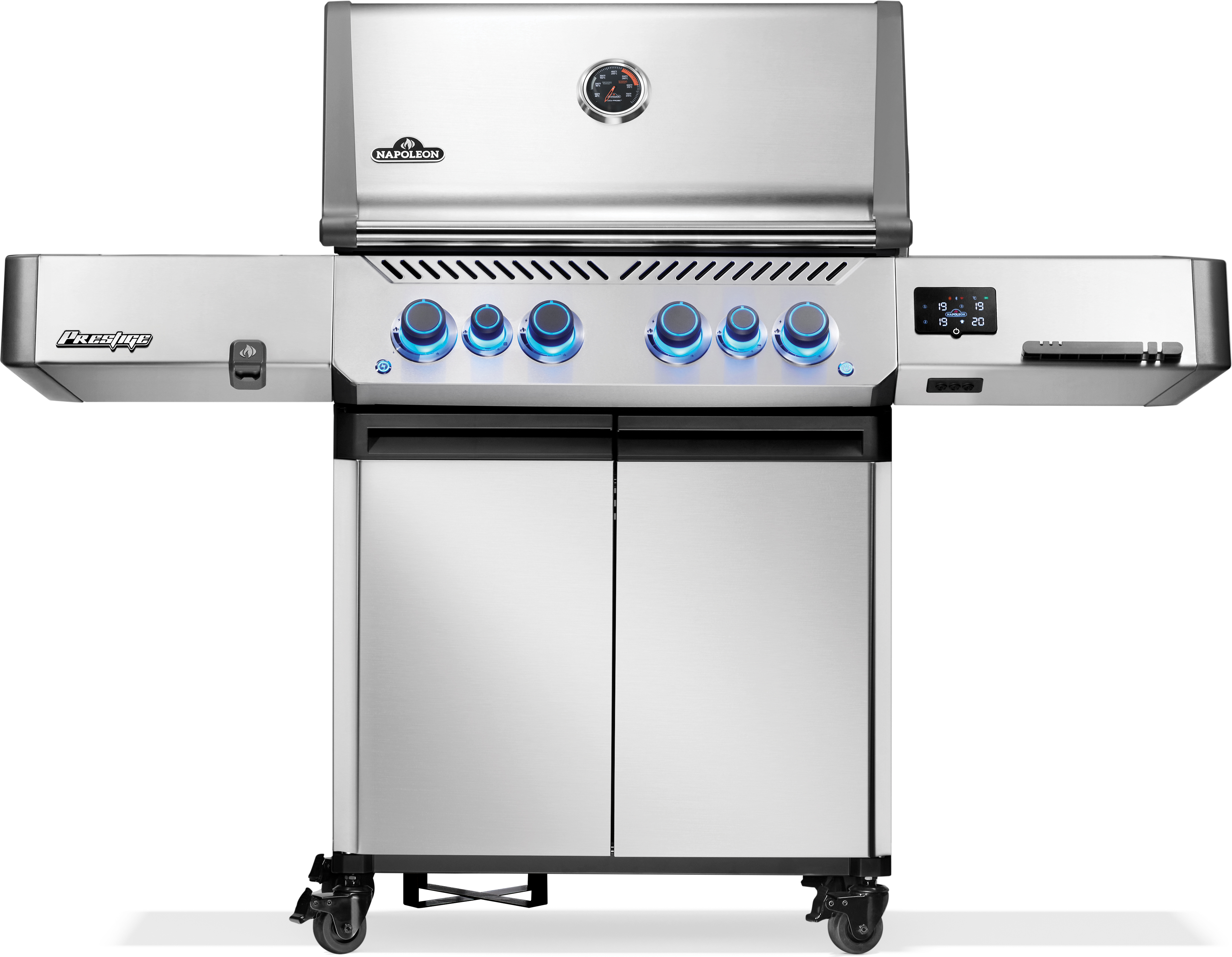 Napoleon Prestige 500 Connected Edelstahl Gasgrill mit SIZZLE ZONE & Heckbrenner P500VXRSIBPSS-DE Napoleon Prestige 500 Connected Edelstahl Gasgrill mit SIZZLE ZONE & Heckbrenner P500VXRSIBPSS-DE
