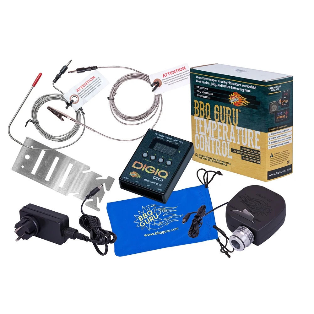 Monolith DigiQ DX3 Universal Set Keramikgrill Temperaturregler (Inklusive Lüfter & Adapter)