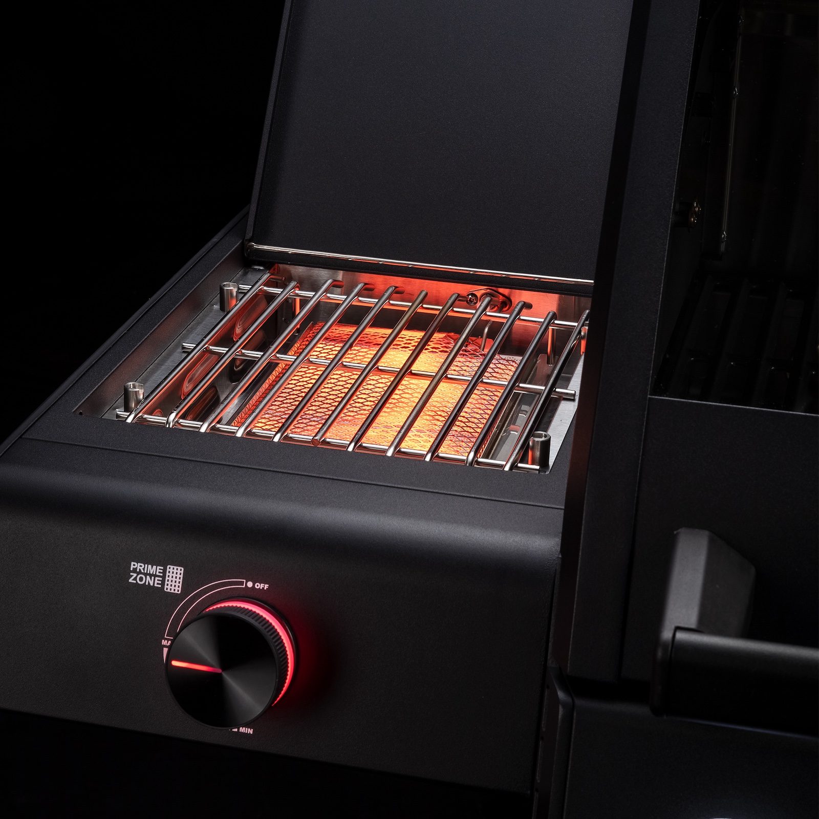 Rösle Gasgrill EPICFLAME PRO 4 Schwarz mit PRIMEZONE und Backburner 251165