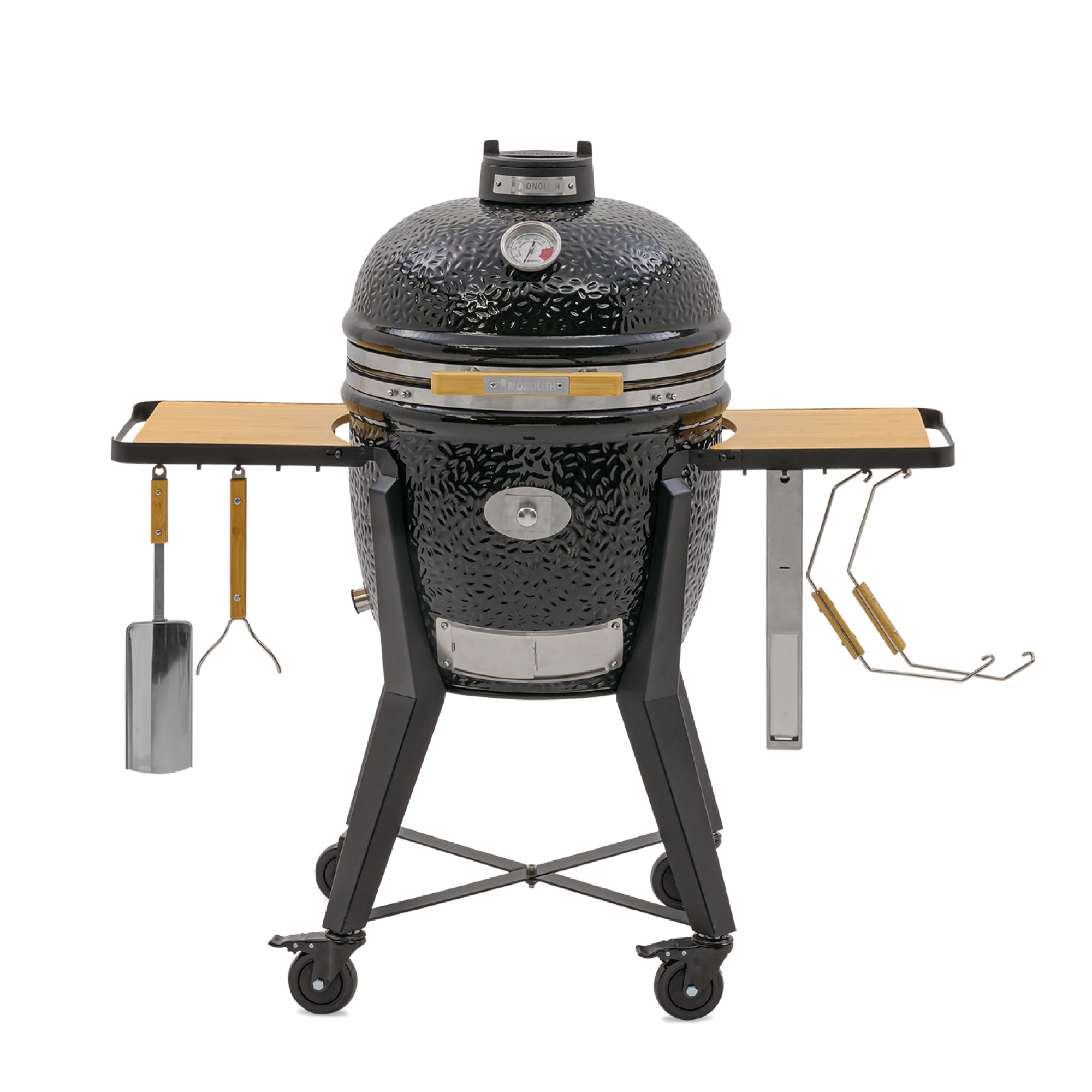 Monolith Keramikgrill MONOLITH TWO.55 mit Gestell und Seitentische 121000.55.SET Monolith Keramikgrill MONOLITH TWO.55 mit Gestell und Seitentische 121000.55.SET