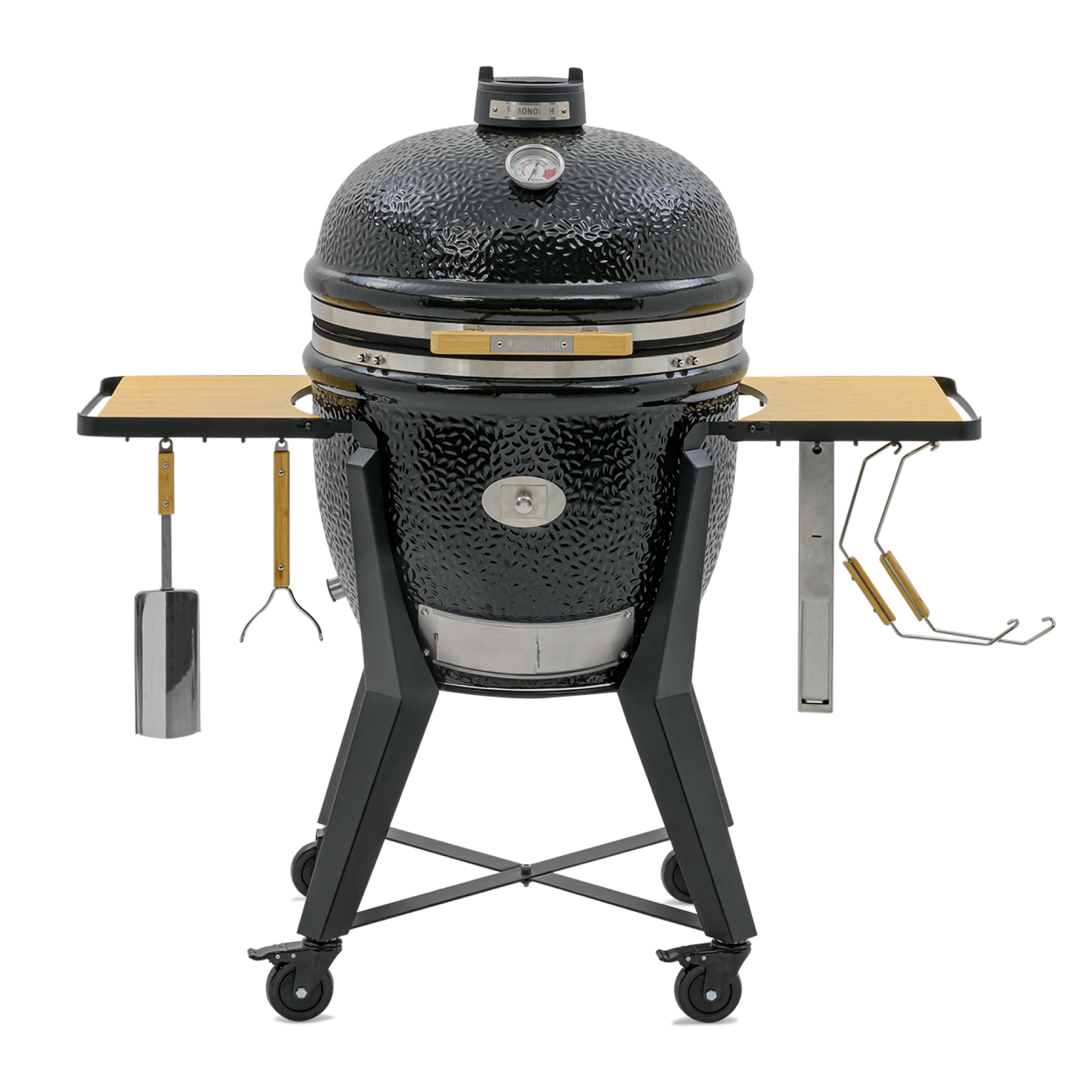 Monolith Keramikgrill MONOLITH TWO.66 mit Gestell und Seitentische 121000.66.SET Monolith Keramikgrill MONOLITH TWO.66 mit Gestell und Seitentische 121000.66.SET