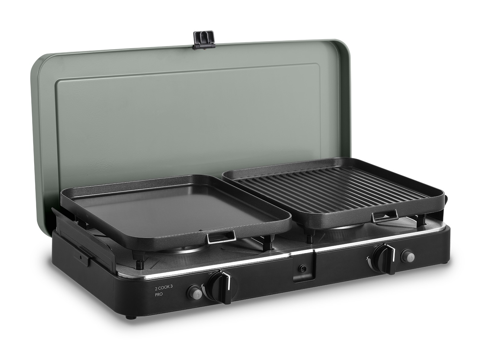 Cadac 2-Cook 3 Pro Deluxe 30mbar BBQ Gasgrill Tischgrill Campinggrill 203P1-20-EU Cadac 2-Cook 3 Pro Deluxe 30mbar BBQ Gasgrill Tischgrill Campinggrill 203P1-20-EU