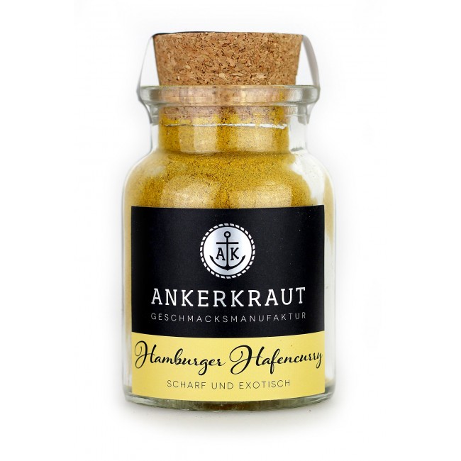 Ankerkraut Hamburger Hafencurry Curry im Korkenglas 60 g Currymischung Ankerkraut Hamburger Hafencurry Curry im Korkenglas 60 g Currymischung