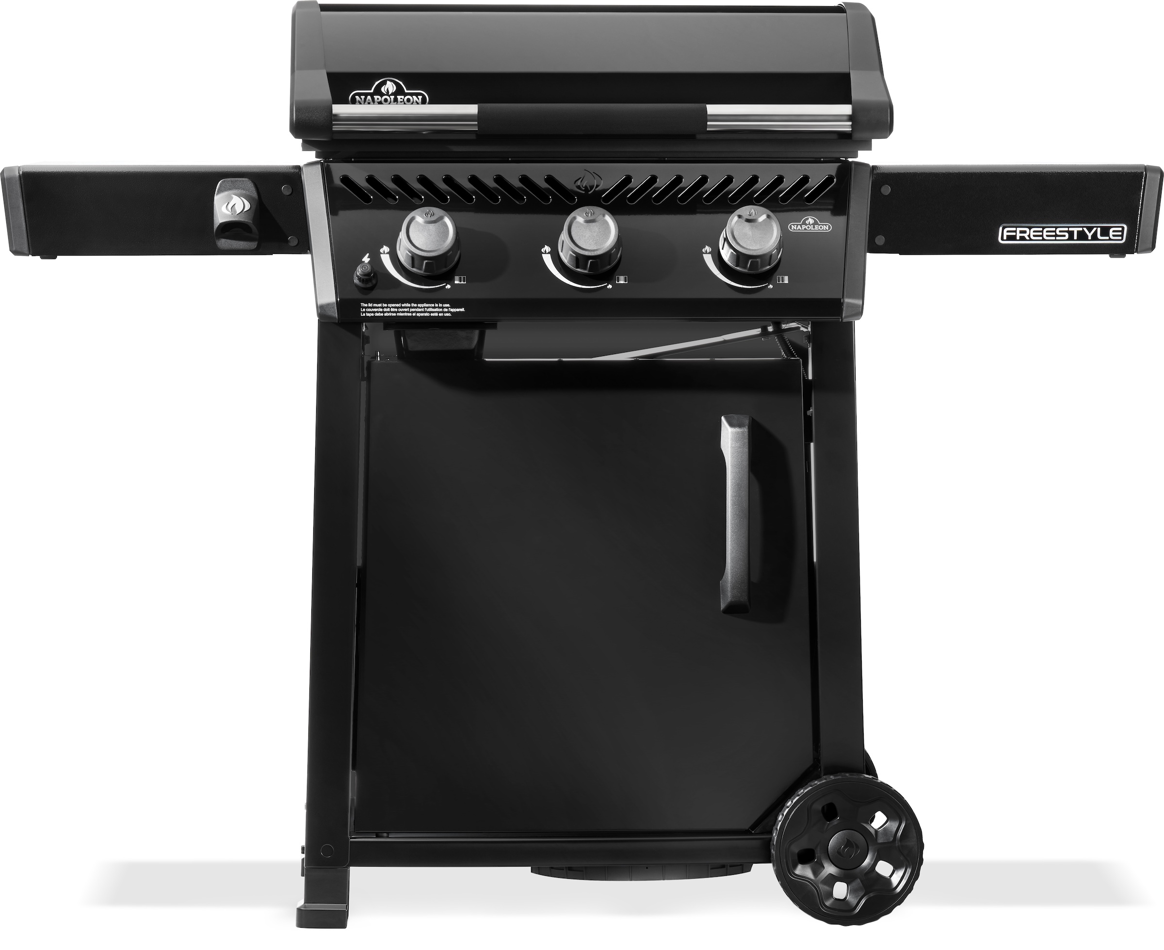 Napoleon Freestyle 24 Plancha Gasgrill Schwarz 3 Brenner F24DFTPK-DE