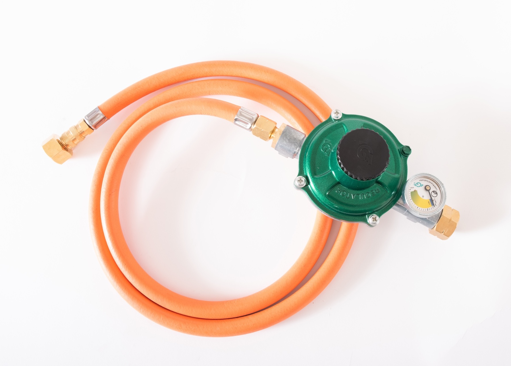 Alfa Forni Quick Gasanschluss-Set 50 mBar 1,5kg/h für Portable, 1 Pizza, 2 Pizze AC-CN-G1250M1.5