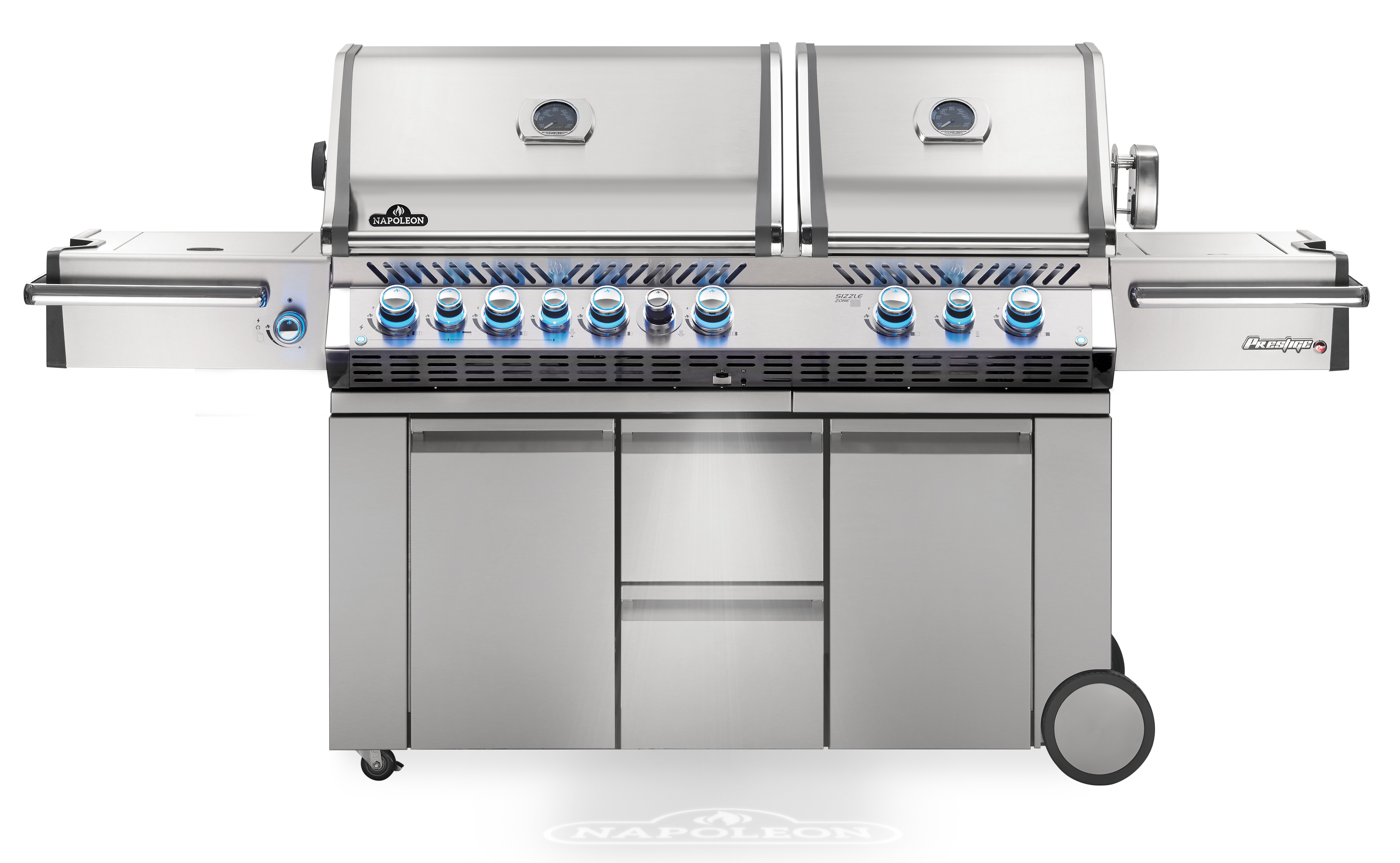 Napoleon Prestige Pro 825 Edelstahl Gasgrill 38,6 kW 10 Brenner inkl. Drehspieß-Set PRO825RSBIPSS-3 Napoleon Prestige Pro 825 Edelstahl Gasgrill 38,6 kW 10 Brenner inkl. Drehspieß-Set PRO825RSBIPSS-3