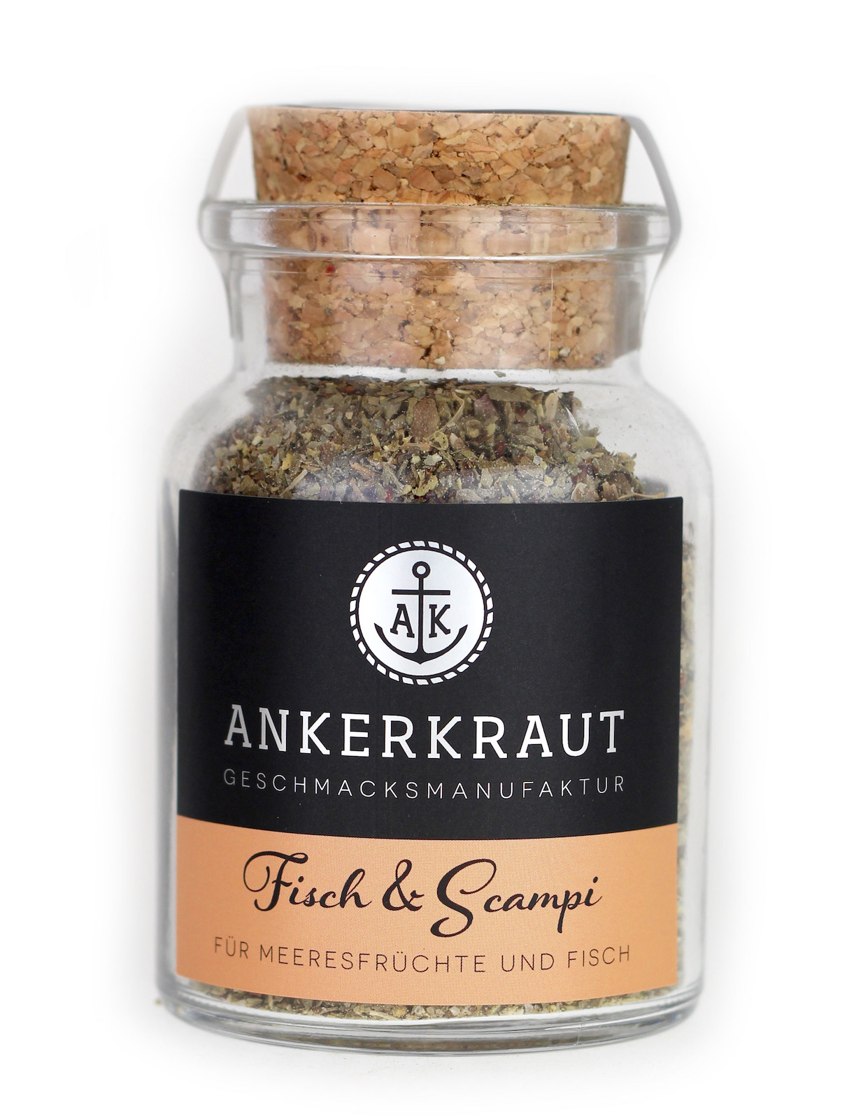 Ankerkraut Fisch & Scampi Gewürz Gewürzmischung im Korkenglas 70 g Ankerkraut Fisch & Scampi Gewürz Gewürzmischung im Korkenglas 70 g