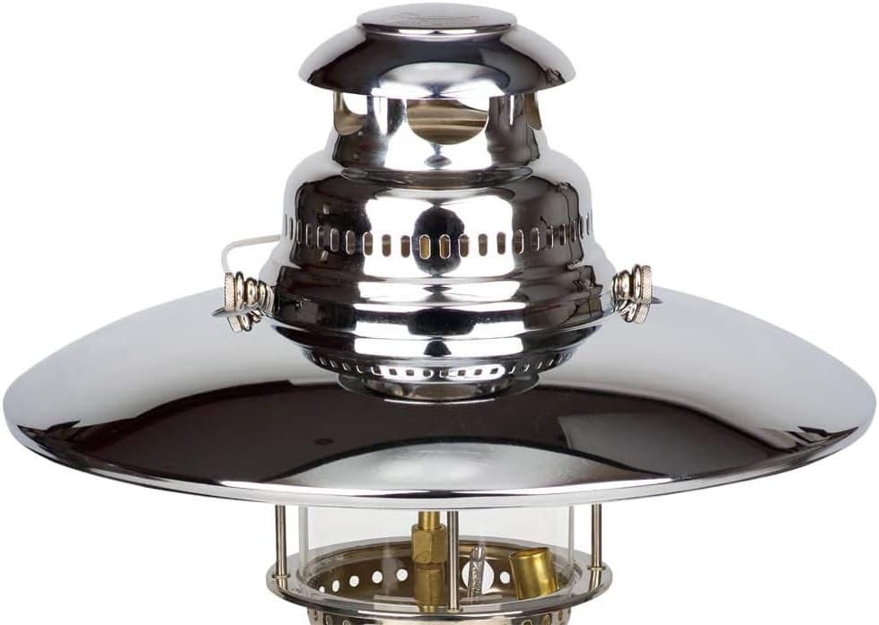 Petromax Reflektorschirm Stahl verchromt für Petroleumlampe HK350 / HK500