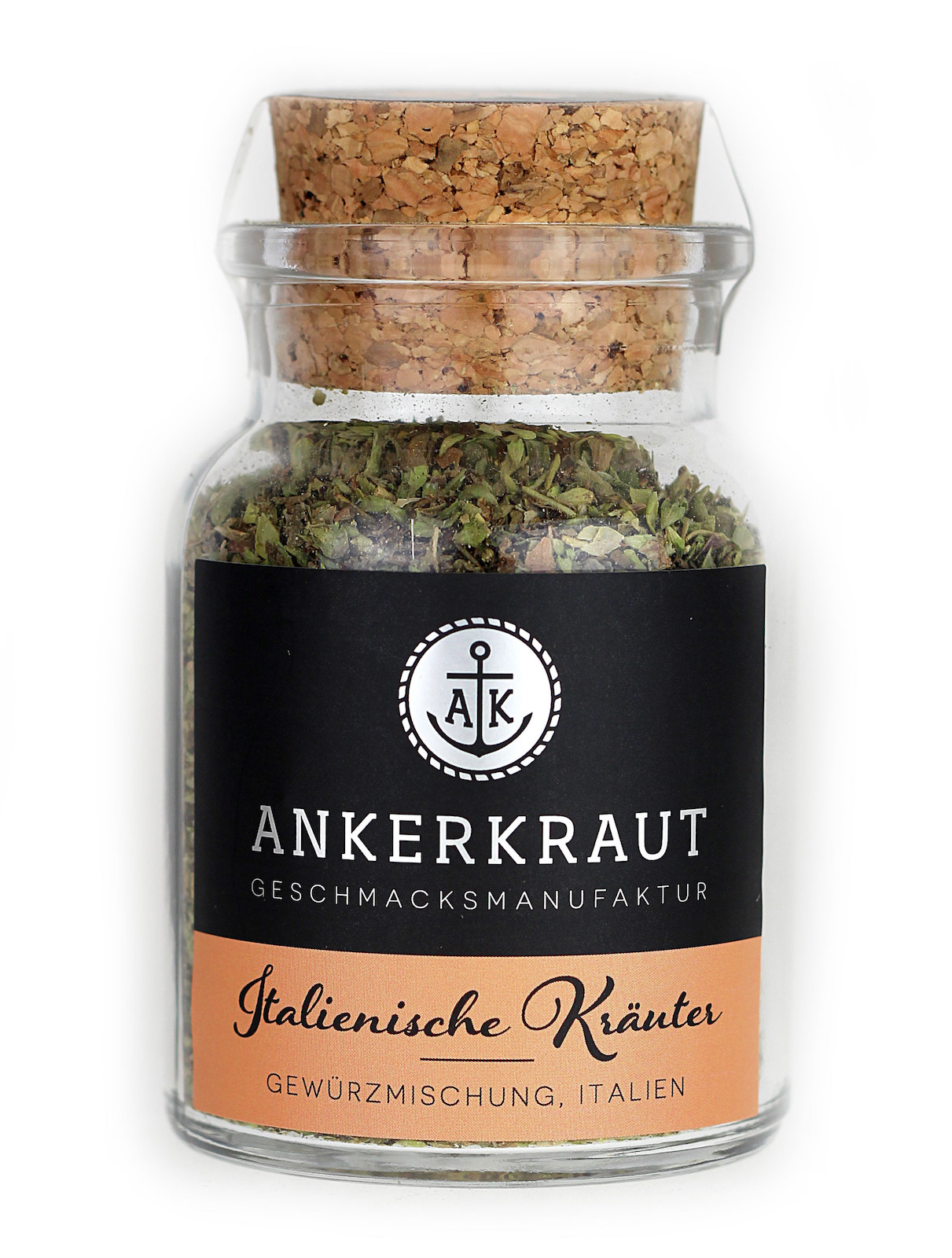 Ankerkraut Italienische Kräuter Gewürzmischung im Korkenglas 20 g Salatgewürz Ankerkraut Italienische Kräuter Gewürzmischung im Korkenglas 20 g Salatgewürz