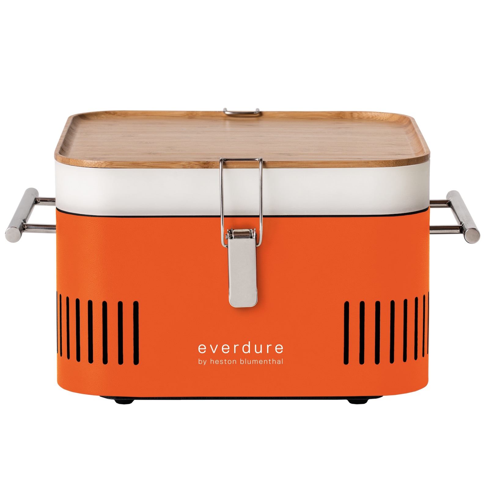 Everdure Holzkohlegrill Cube Farbe Orange tragbar ca. 38 x 32 x 22 cm HBCUBEOEU Everdure Holzkohlegrill Cube Farbe Orange tragbar ca. 38 x 32 x 22 cm HBCUBEOEU