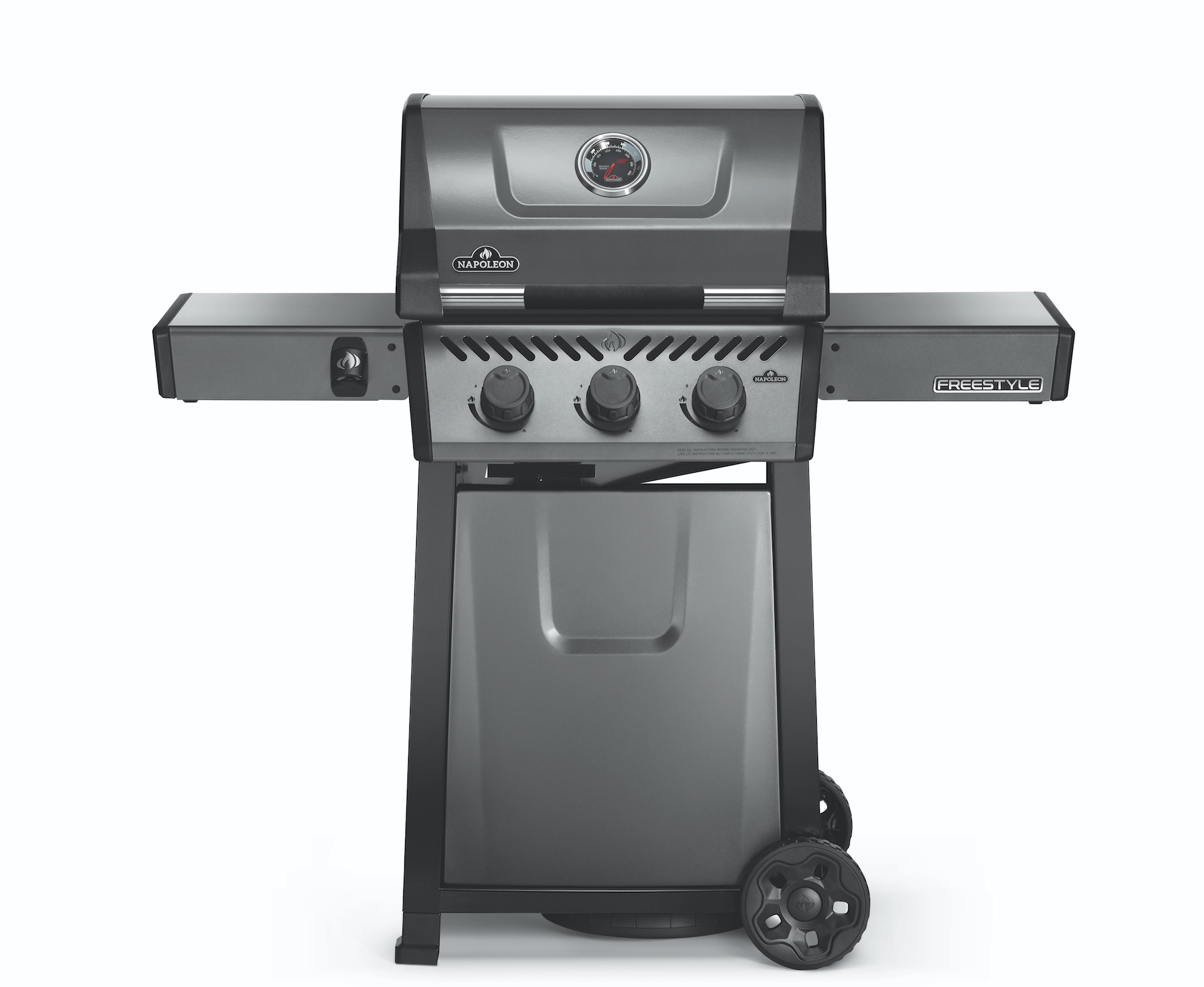 Napoleon Freestyle 365 Graphit Gasgrill 12 kW 3 Brenner F365PGT-DE Napoleon Freestyle 365 Graphit Gasgrill 12 kW 3 Brenner F365PGT-DE