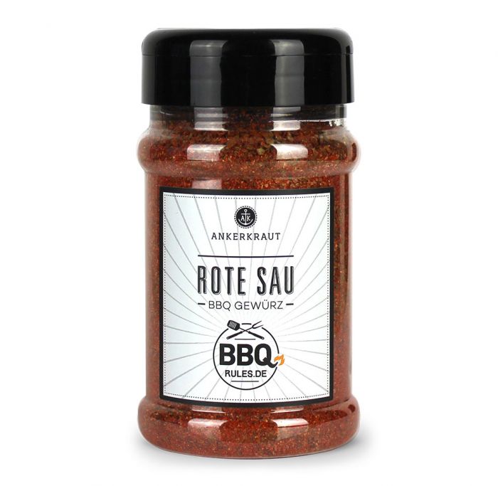 Ankerkraut Rote Sau Gewürzmischung Gewürzsalz BBQ Rub für Schweinefleisch im Streuer 210 g Ankerkraut Rote Sau Gewürzmischung Gewürzsalz BBQ Rub für Schweinefleisch im Streuer 210 g