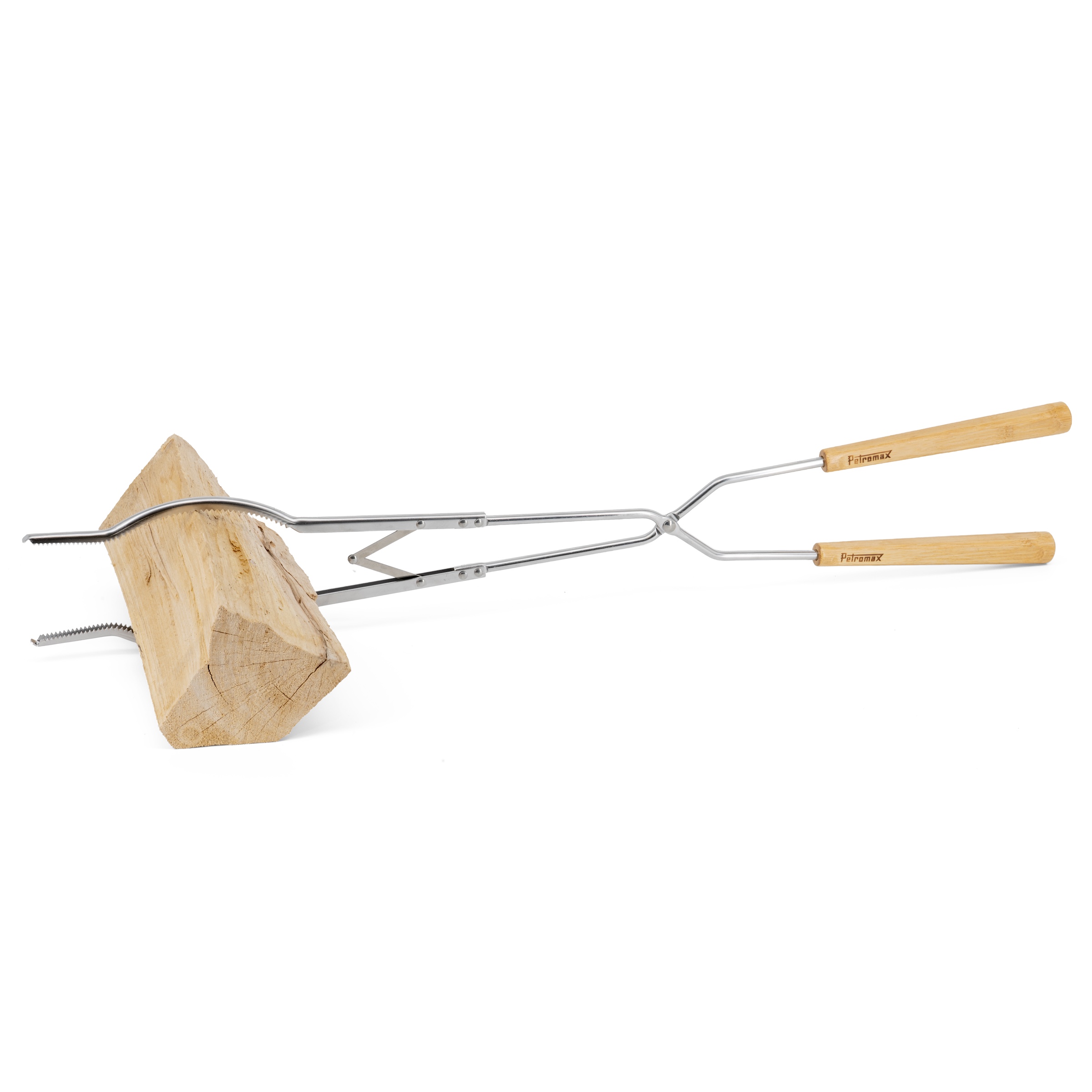 Petromax Lagerfeuerbesteck Grillzange und Schürhaken aus Edelstahl CFCUTLERY
