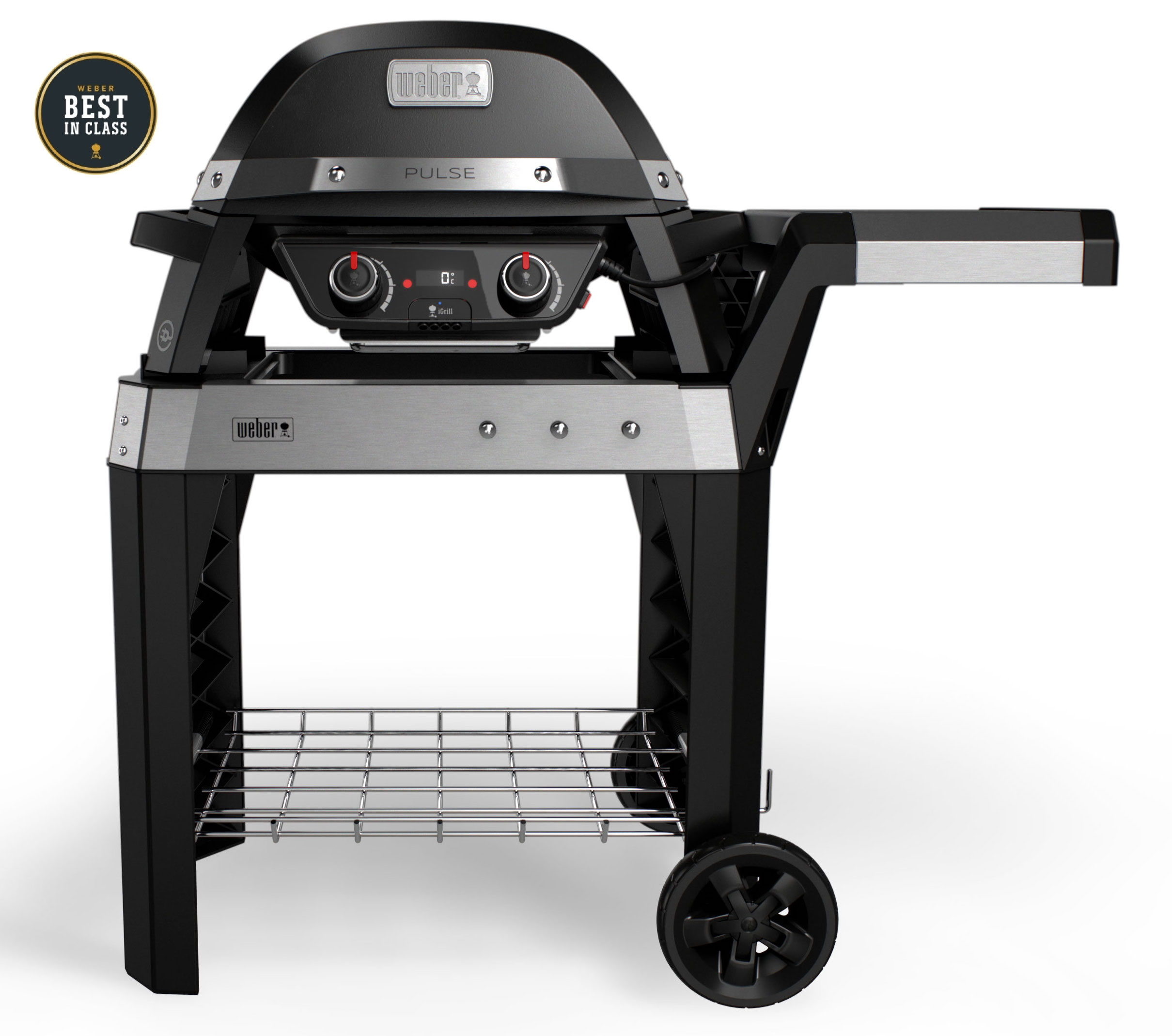 Weber Elektrogrill Pulse 2000 mit Rollwagen Black Weber Elektrogrill Pulse 2000 mit Rollwagen Black