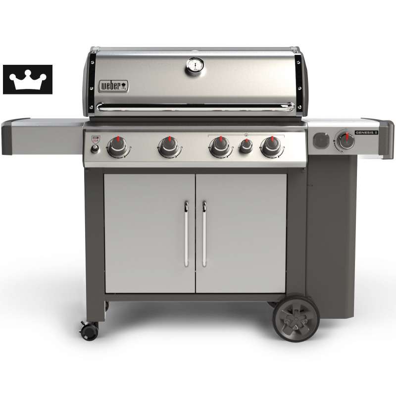 Weber Gasgrill Genesis II SP-435 GBS Edelstahl