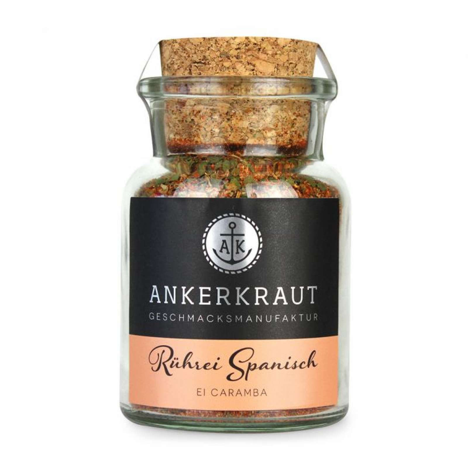 Ankerkraut Rührei Spanisch Gewürzmischung Gewürzzubereitung im Korkenglas 85 g