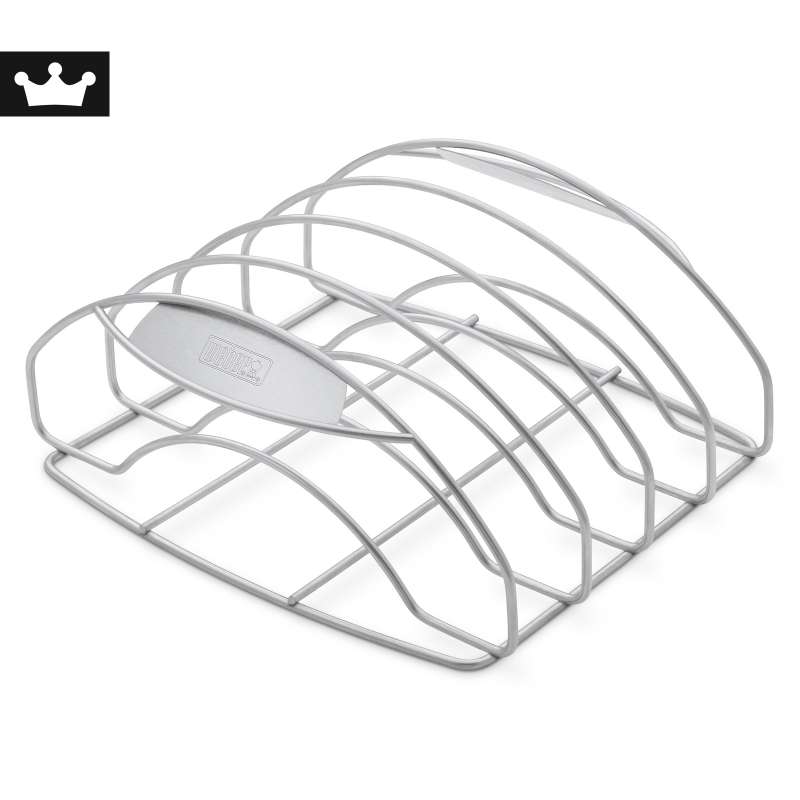 Weber Spare-Rib Halter gross für Summit Charcol Holzkohlegrill und Gasgrills ab Spirit
