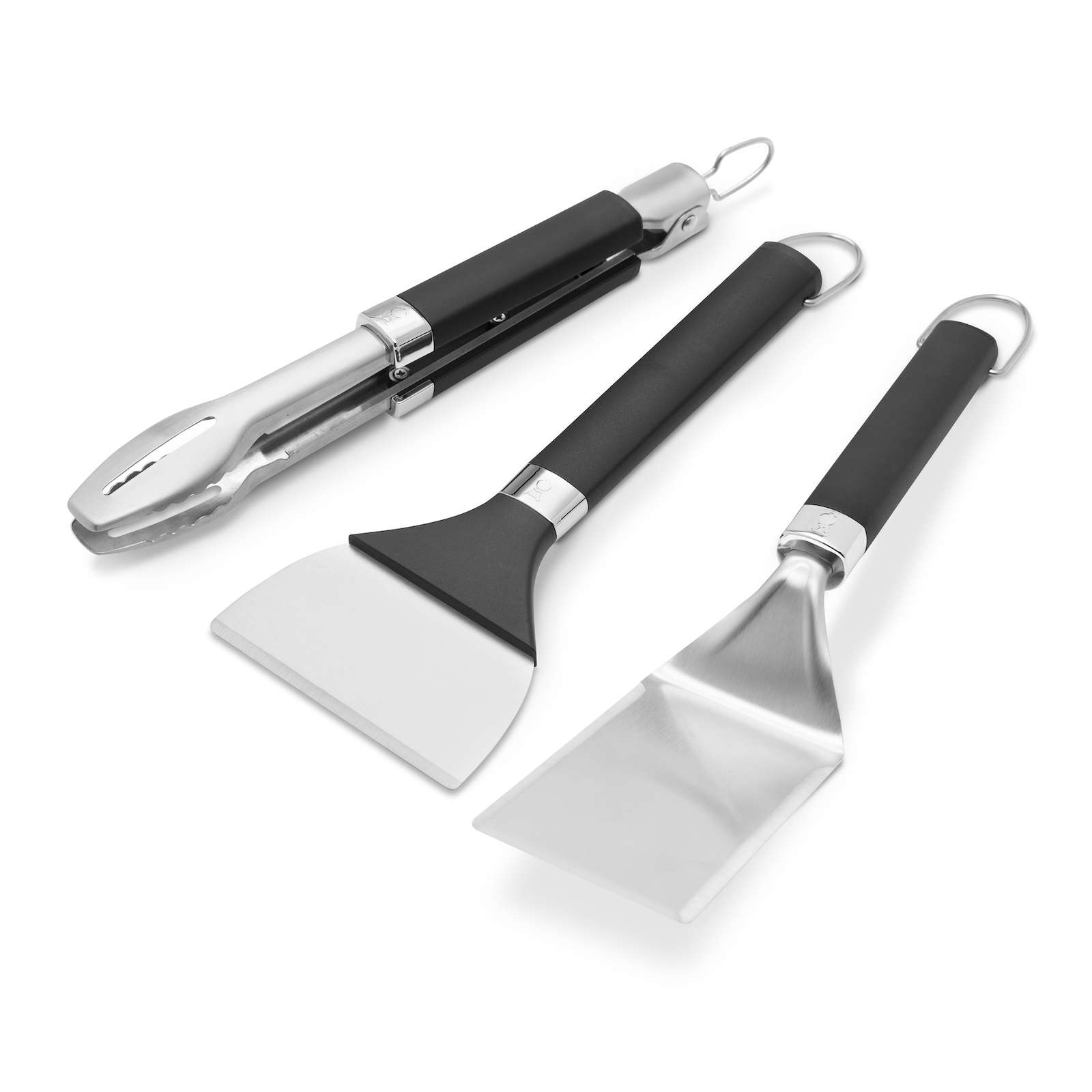 Weber Plancha Zubehör-Set für Weber Slate - Spatel, Grillzange und Schaber 3400074