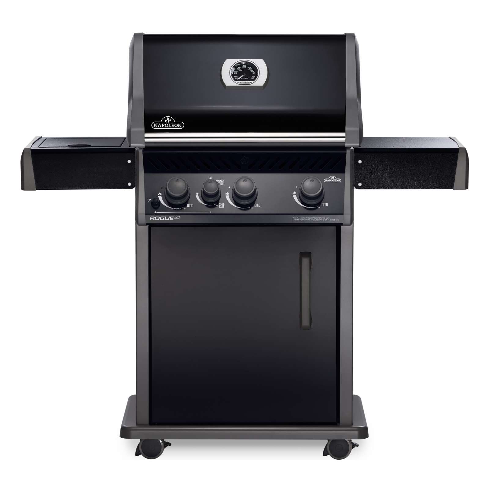 Napoleon Rogue XT 425 Schwarz Gasgrill 17,25 kW 4 Brenner inkl. SIZZLE ZONE RXT425SIBPK-1