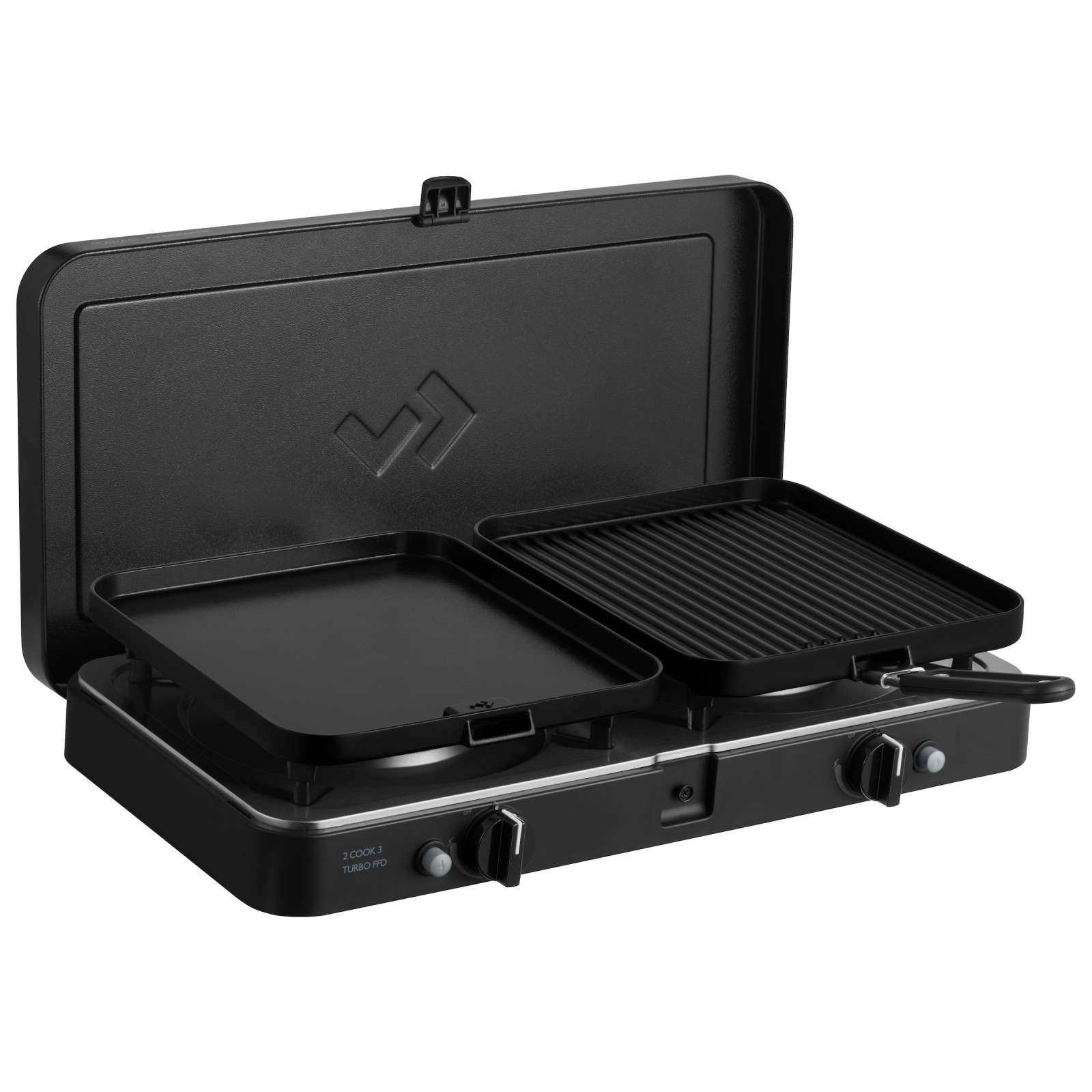 Cadac 2-Cook Turbo FFD Deluxe 30mbar BBQ Gasgrill Tischgrill Campinggrill 203F2C-20-EU