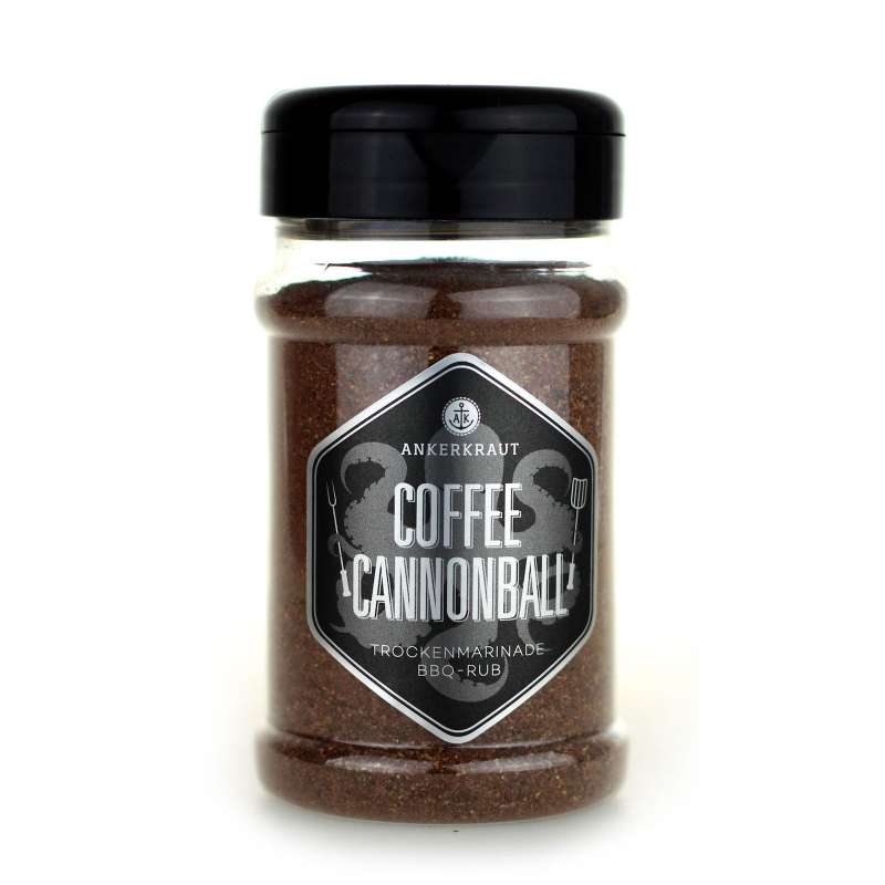 Ankerkraut Coffee Cannonball BBQ Rub 200 g Trockenmarinade