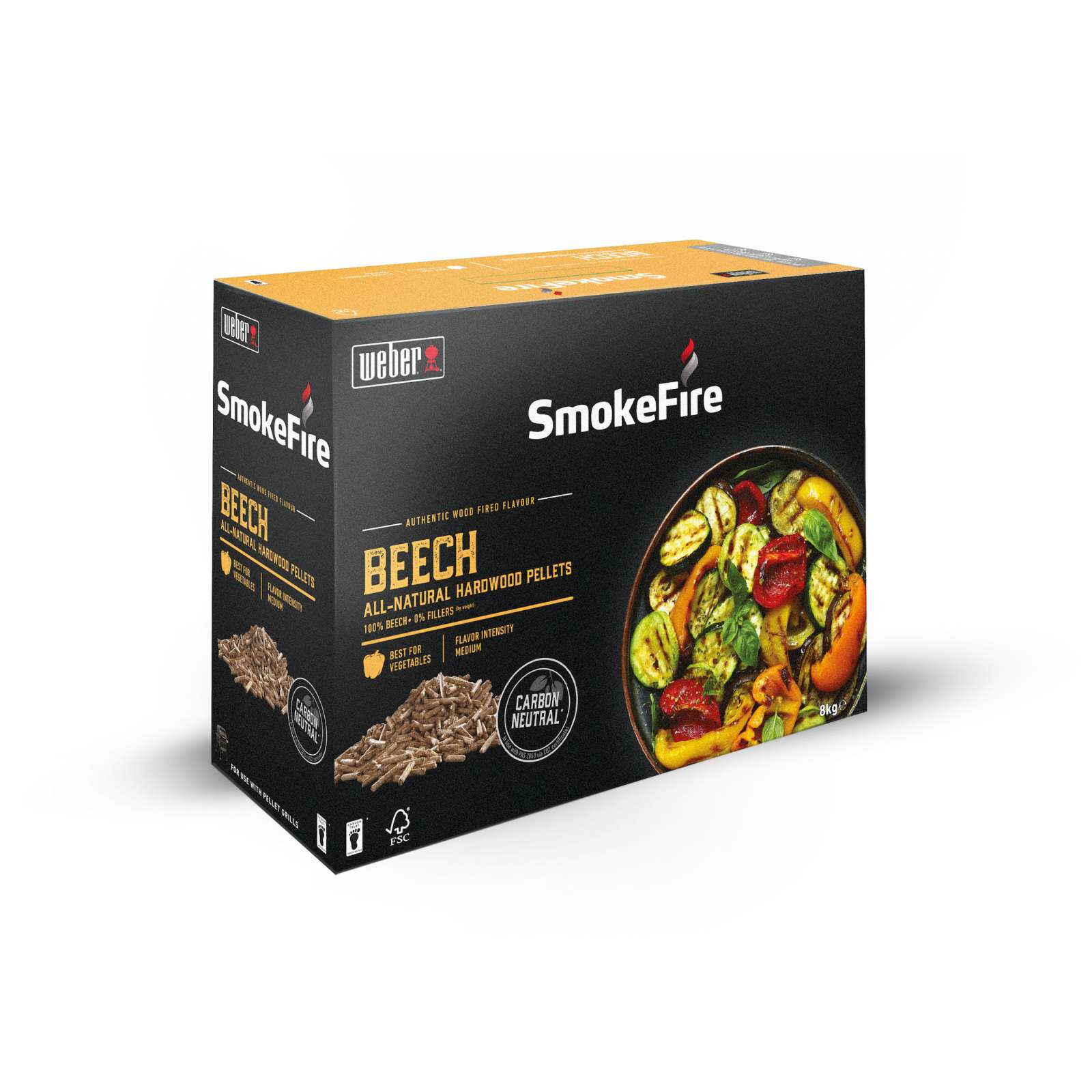 Weber SmokeFire Holzpellets Buche 8 kg