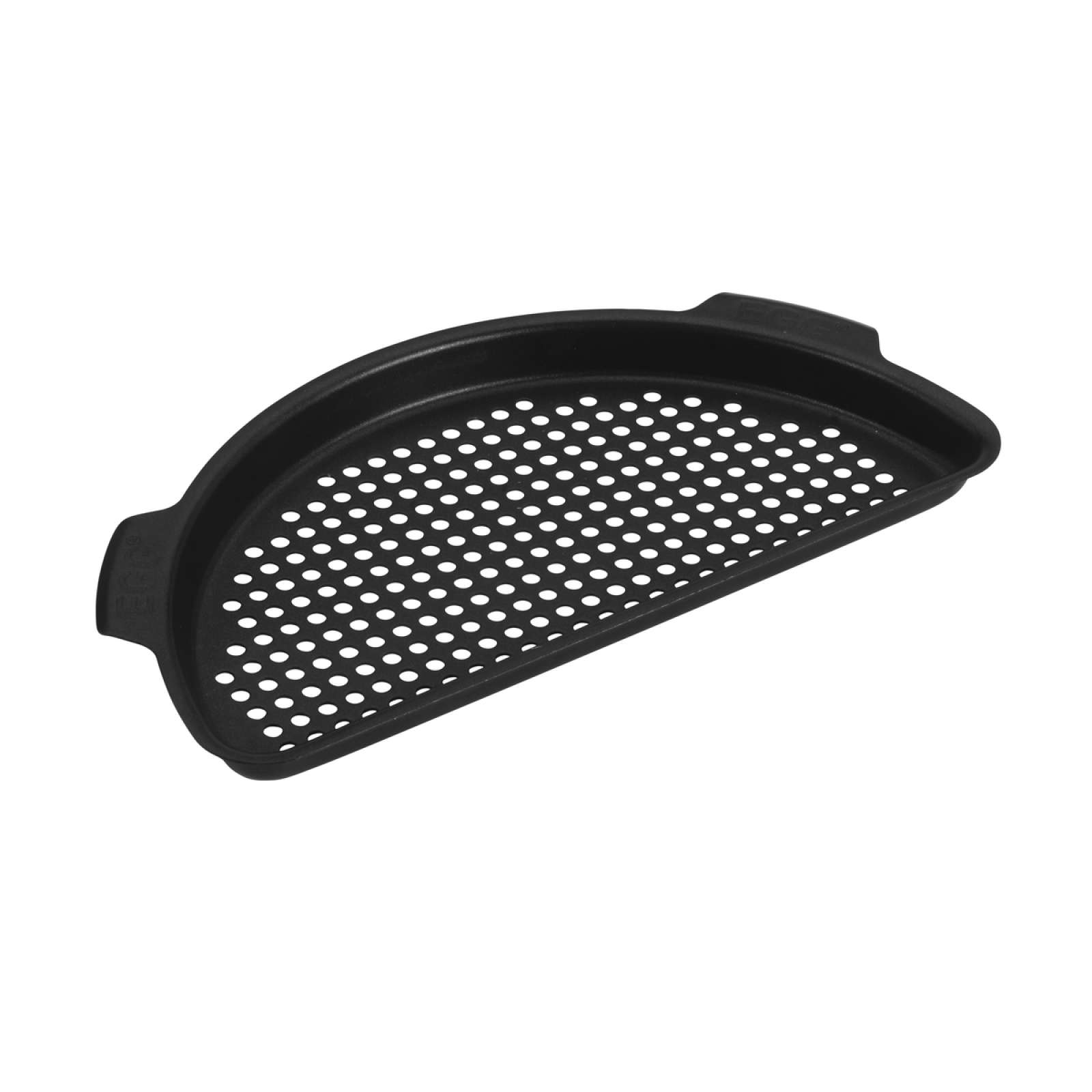 Big Green Egg Gelochter halbrunder Grillrost Perforated Half Grid L für Big Green EGG Large