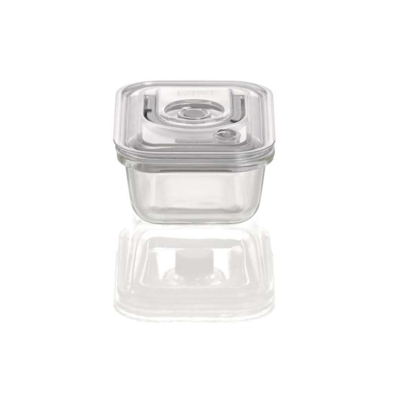 Caso VacuBoxx ES eckig 370 ml Glas Design Vakuumbehälter mikrowellengeeignet spülmaschinenfest