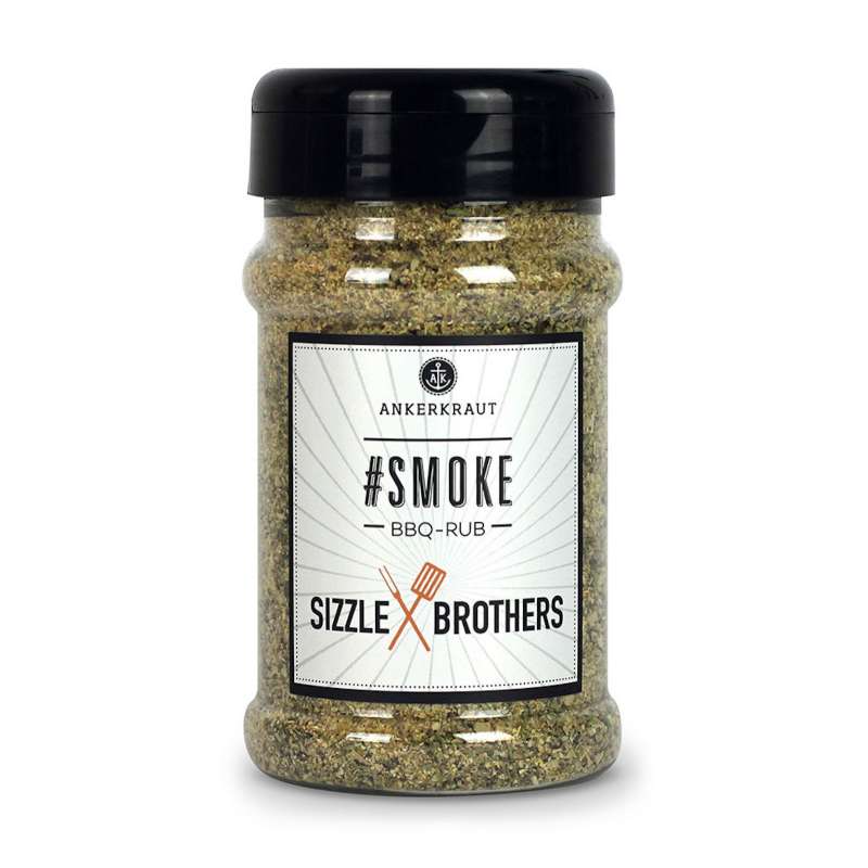 Ankerkraut #Smoke BBQ Rub im Streuer 210 g Gewürzmischung für Fleisch