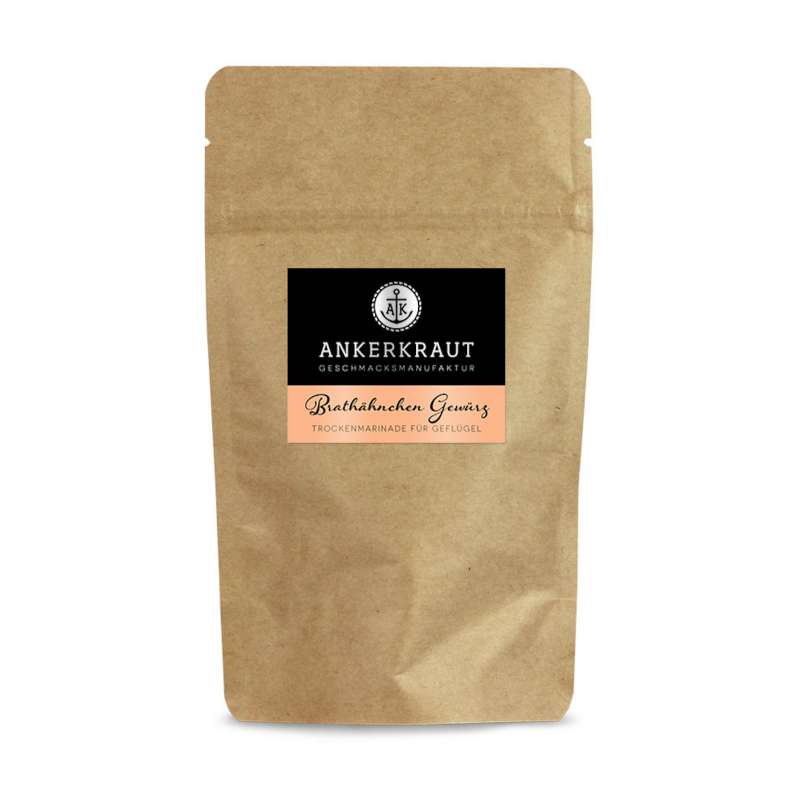 Ankerkraut Brathähnchen Gewürz Gewürzmischung in der Tüte Nachfüllpack 250 g