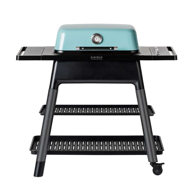 Everdure Force Gasgrill 2-Brenner mit Doppelboden Farbe Mint HBG2M2DE