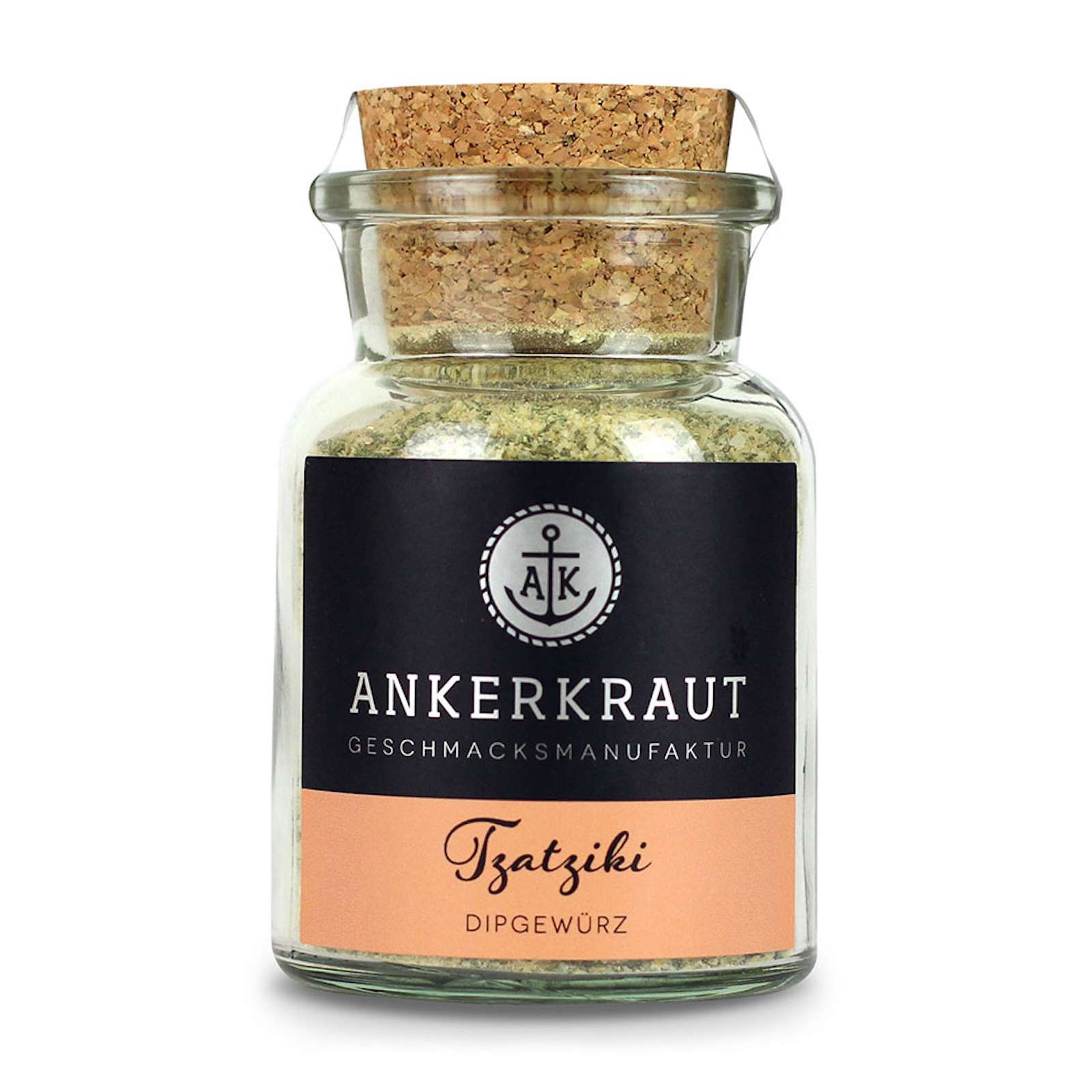Ankerkraut Tzatziki Dipgewürz Korkenglas 100 g Gewürzmischung