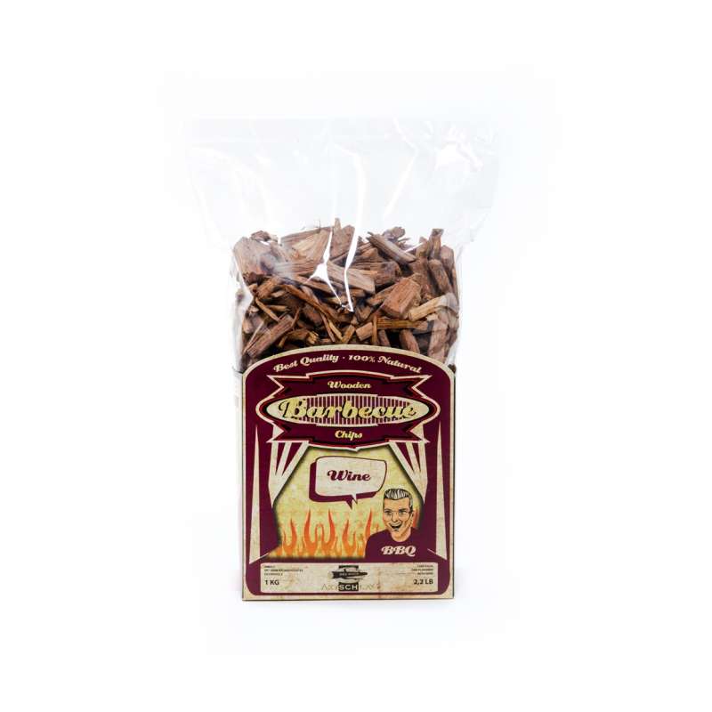 Axtschlag Wood Smoking Chips Wine Oak - Räucherholz Wein 100G00M1100V