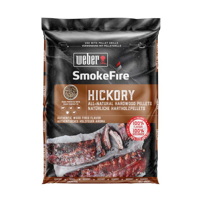 Weber SmokeFire 100% natürliche Holzpellets - Hickory