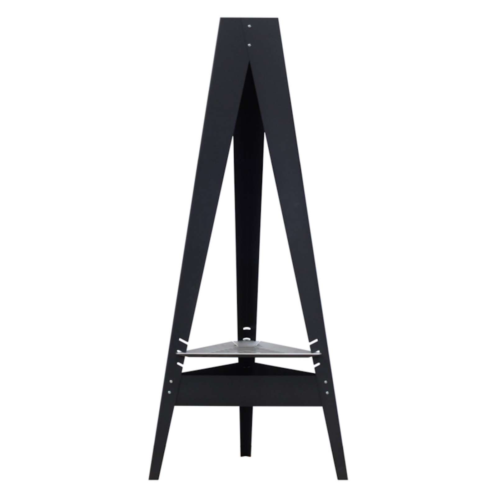 Hainser Feuerstelle und Grill Tripod lackierter Stahl 52x45x120,5 cm stabiler Dreibein-Grill