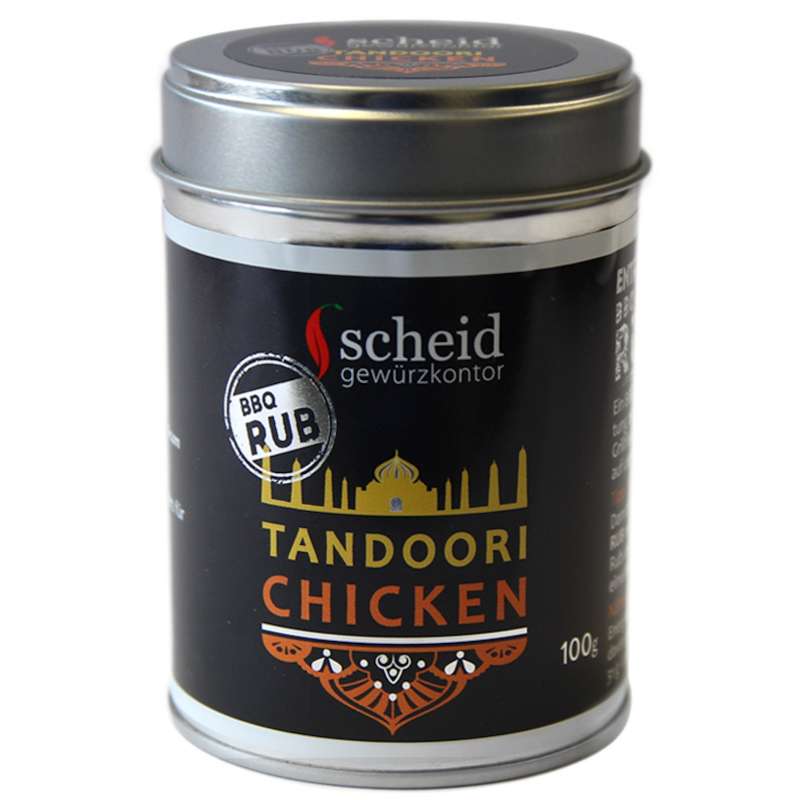 Scheid Tandoori Chicken Gewürzmischung BBQ Rub 100 g