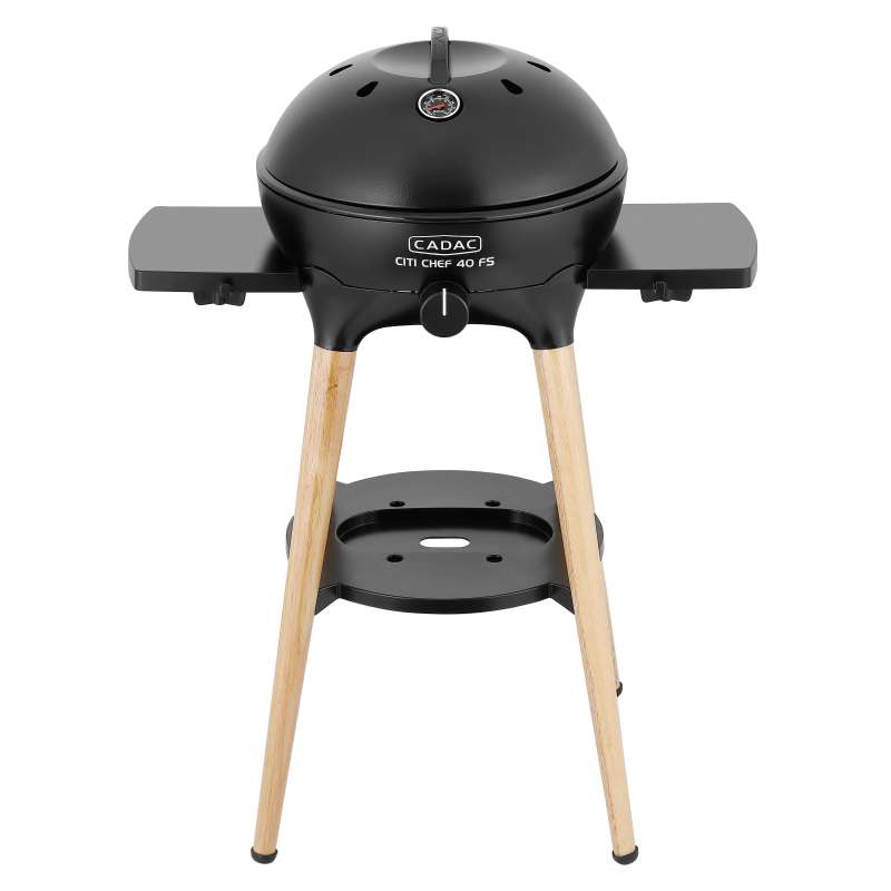 Cadac Citi Chef 40 FS Freestanding Gasgrill Campinggrill Black 30mbar ø 39 cm 5615-20-04-EF