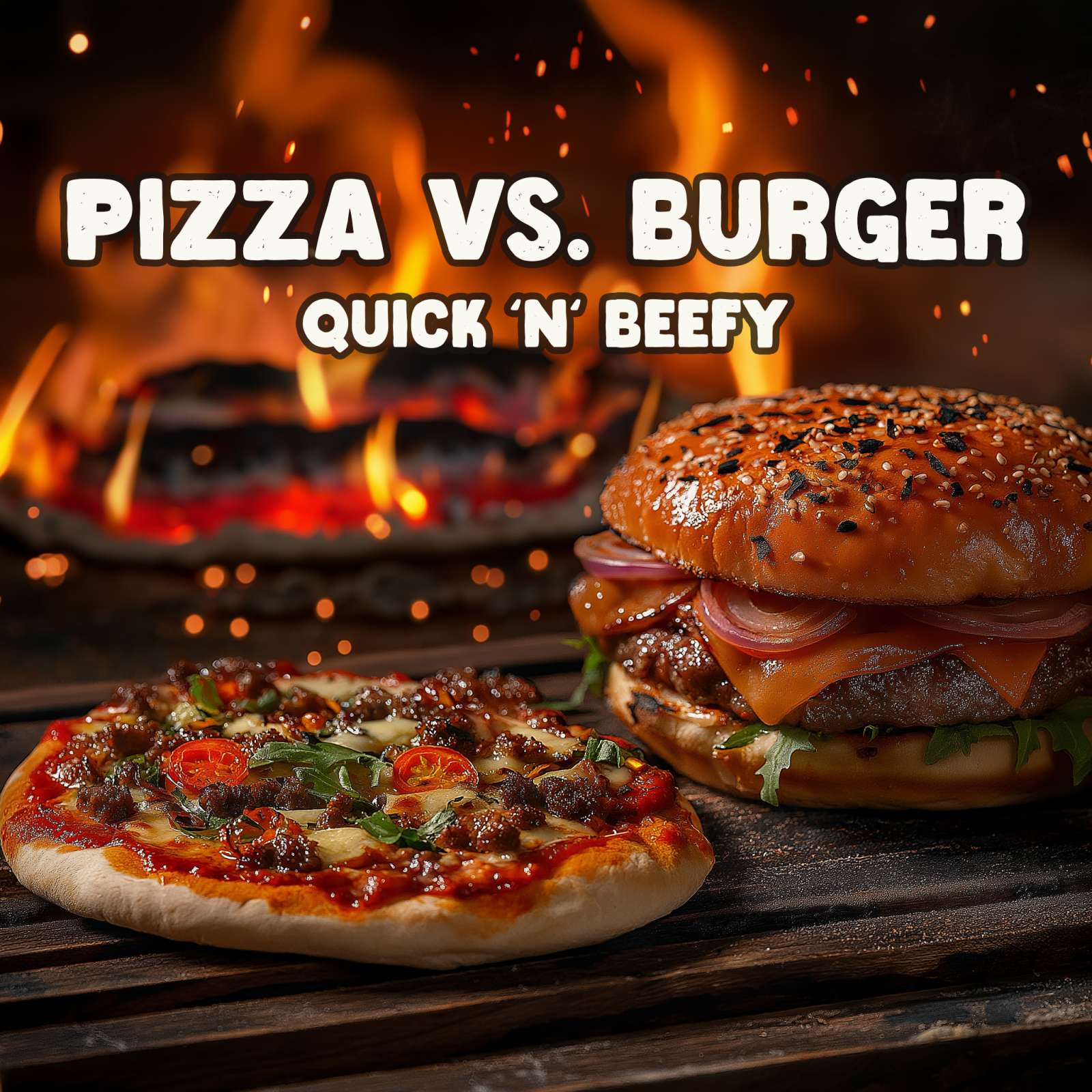 04.12.2025 Pizza vs. Burger - Quick 'n' Beefy - Donnerstag - ca. 3 - 4 Stunden